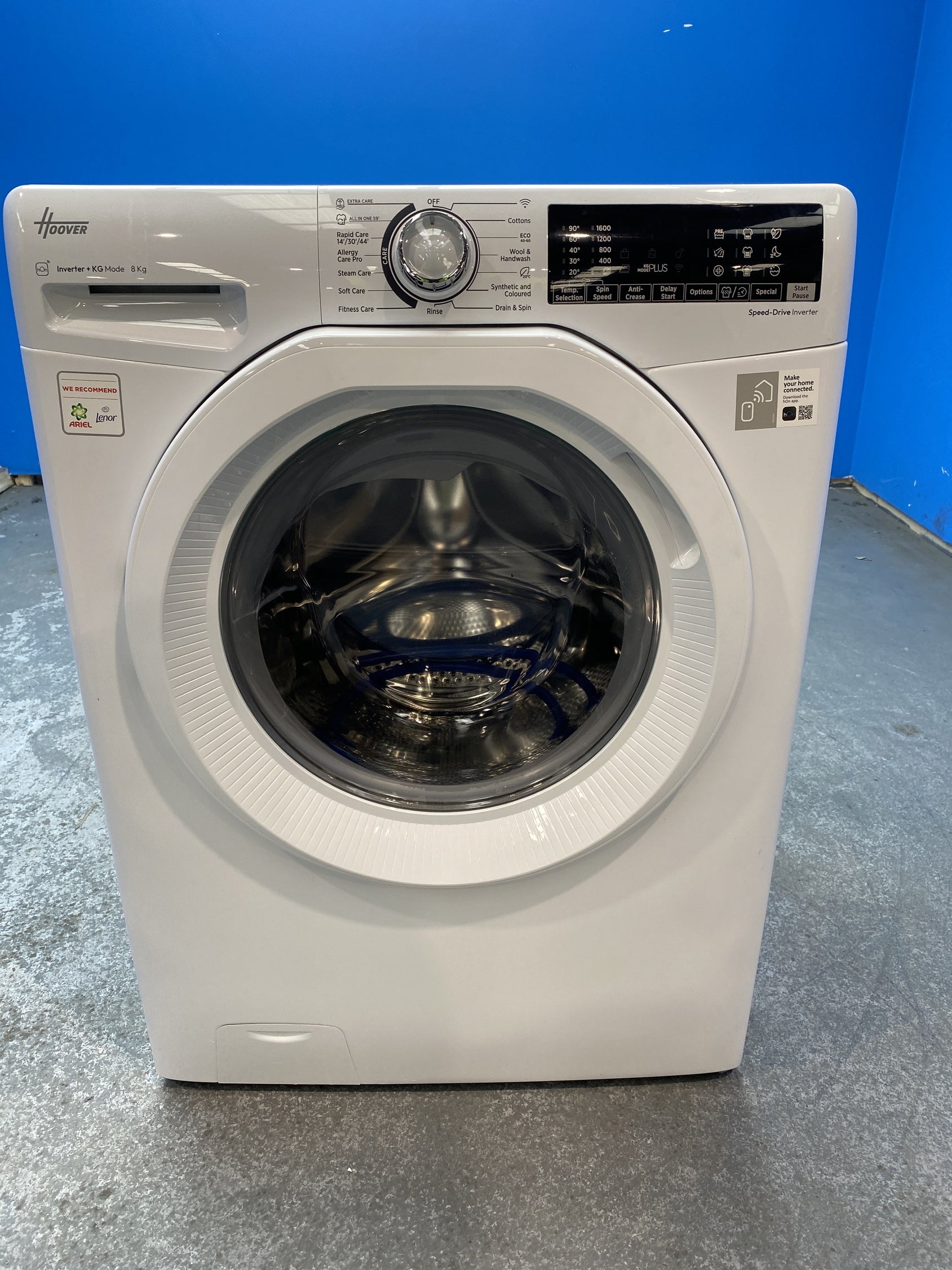 #GRC-157-161 - Hoover H-WASH 350 H3WPS 686TAM6 8kg 1600rpm Washing Machine