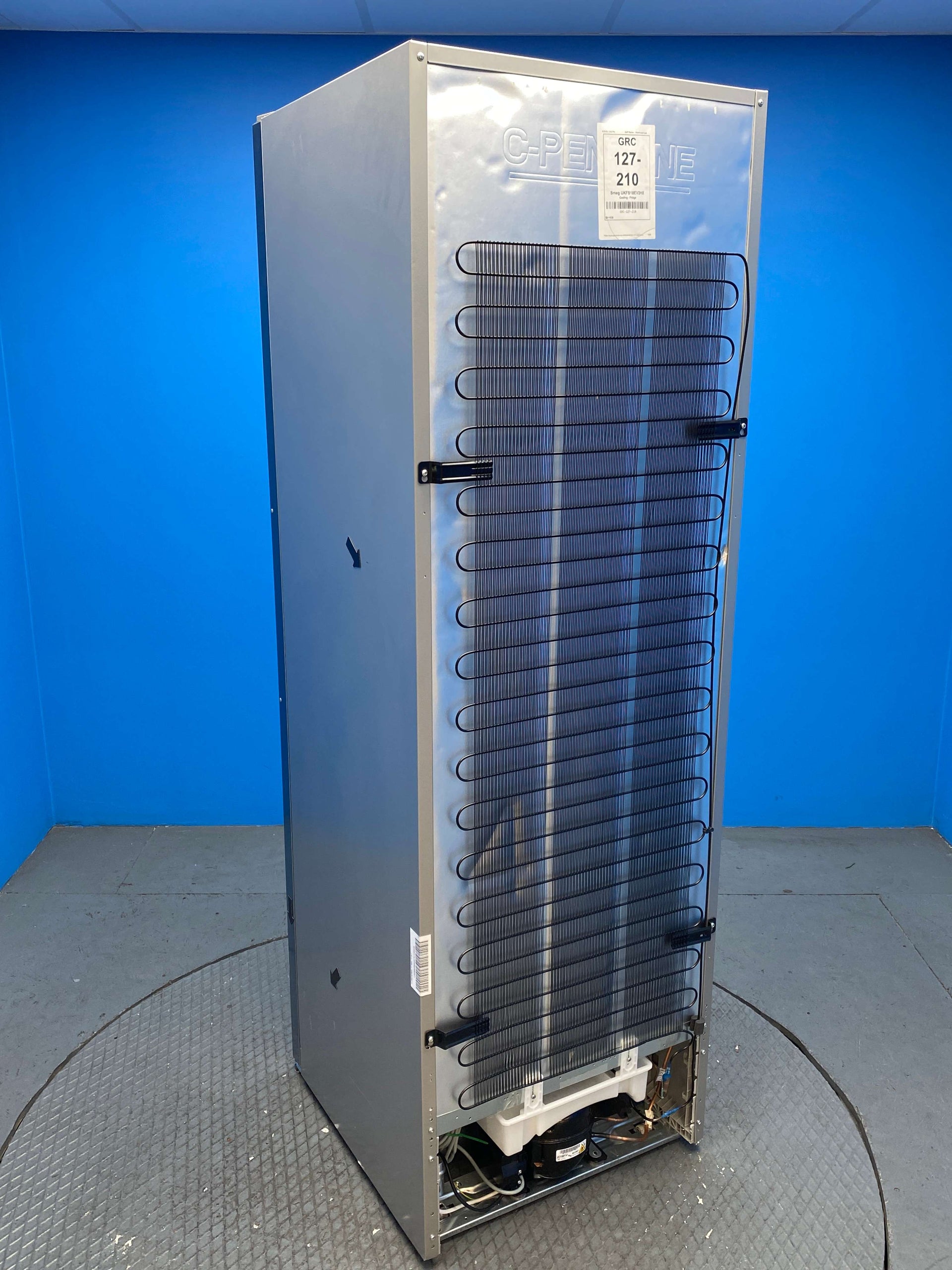 Smeg UKFS18EV2HX 390 Litre Tall Larder Fridge