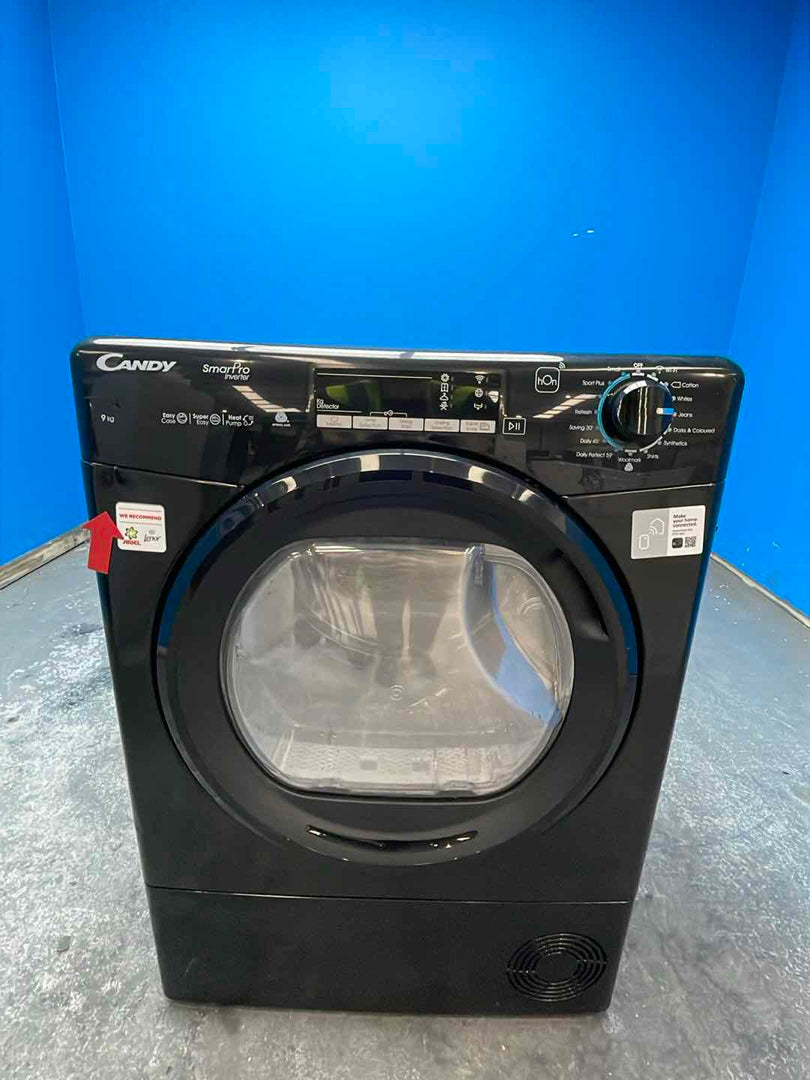 #GRC-160-774 - Candy Smart Pro CROEH9A3TBEB80/N 9kg Heat Pump Tumble Dryer