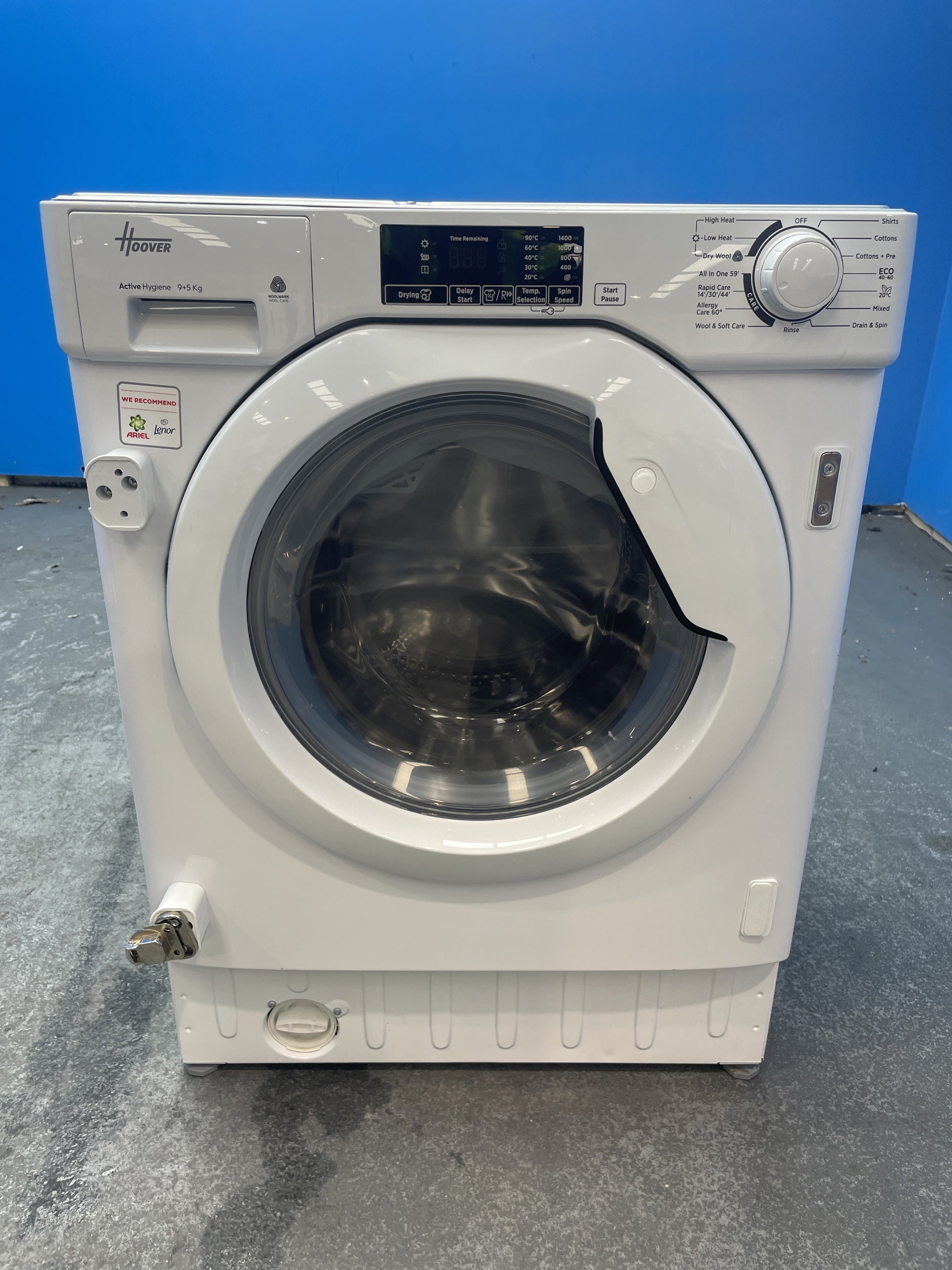 #GRC-158-621 - Hoover HBD 495D14/1-80 Integrated 9kg/5kg 1400rpm Washer Dryer
