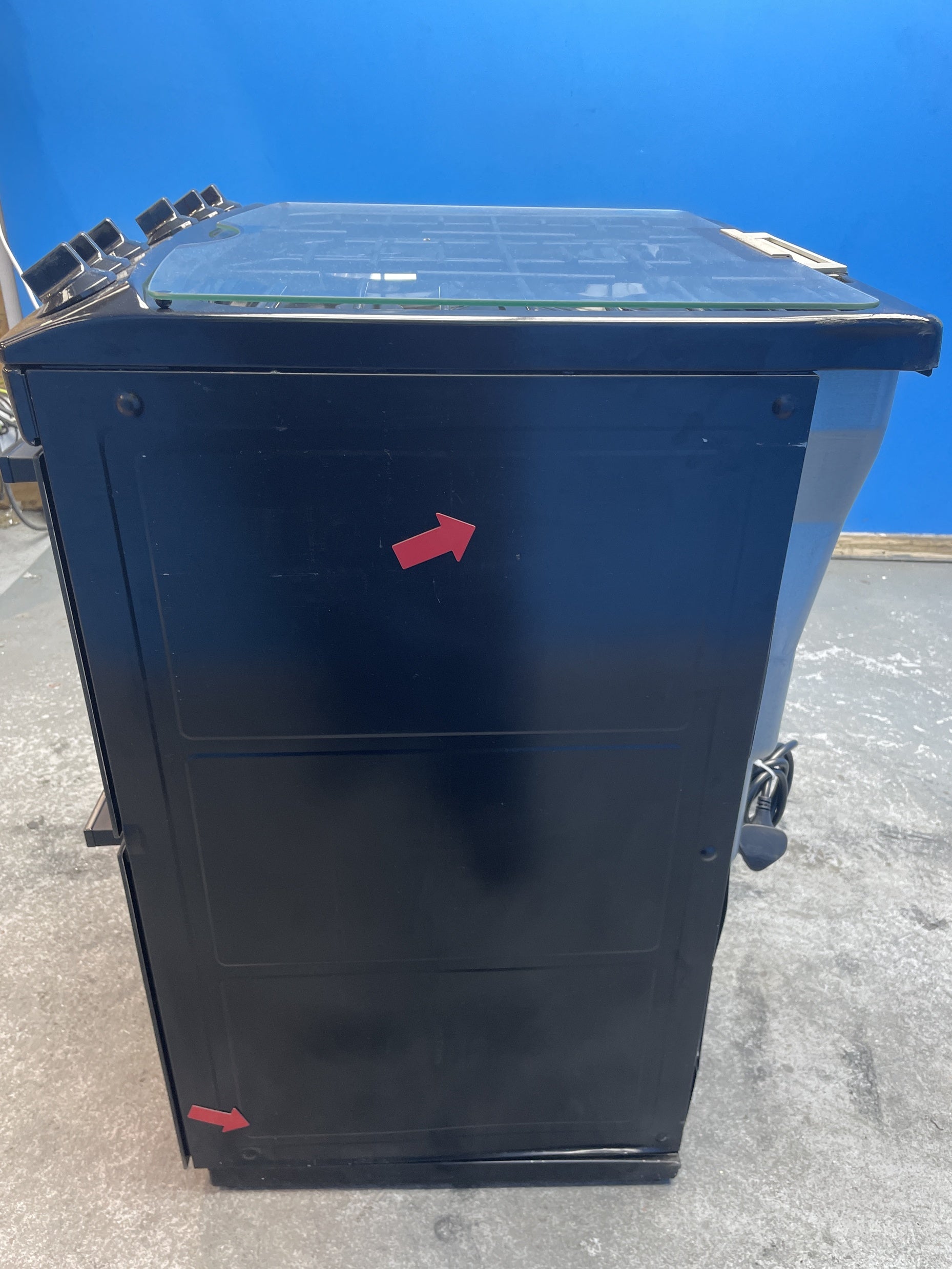 #GRC-155-929 - AEG CGX6130ACB 60cm Catalytic Freestanding Double Gas Cooker