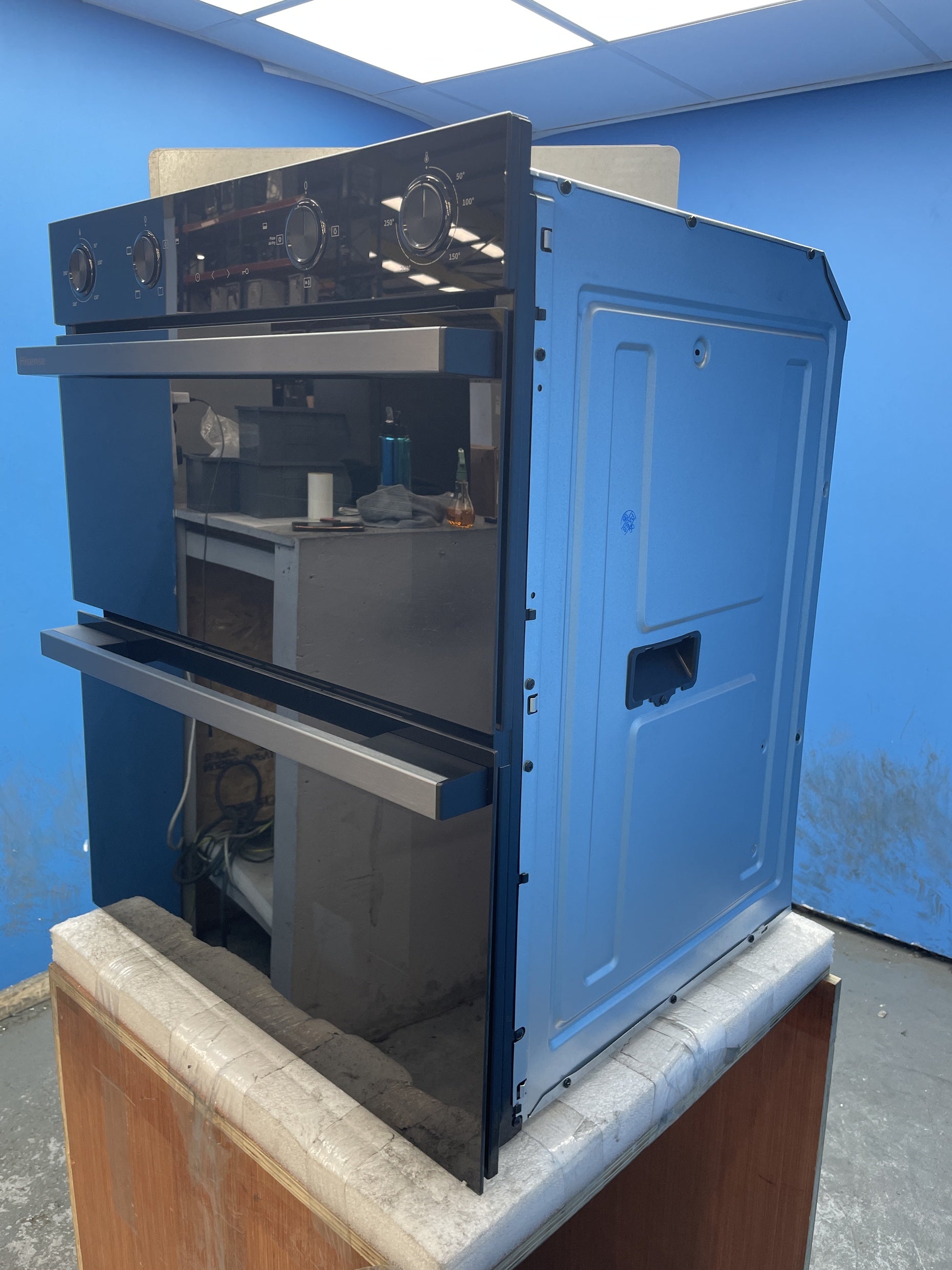 #GRC-158-085 - Hisense Hi6 BUD714221CDBG Built-Under Electric Double Oven