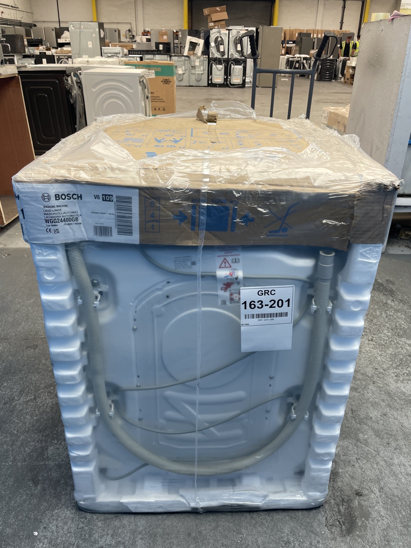 #GRC-163-201 - Bosch WGG24400GB Series 6 9kg 1400 Spin Washing Machine