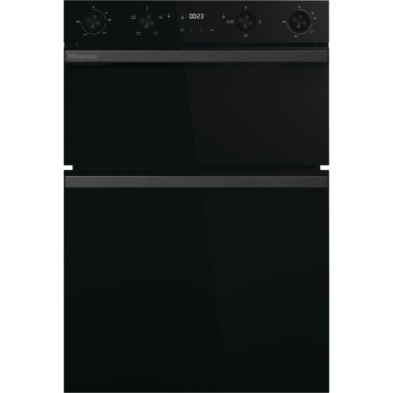 Hisense Built In Electric Double Oven – Air Fry Mode, Catalytic Liners, Black – Renew 2 U