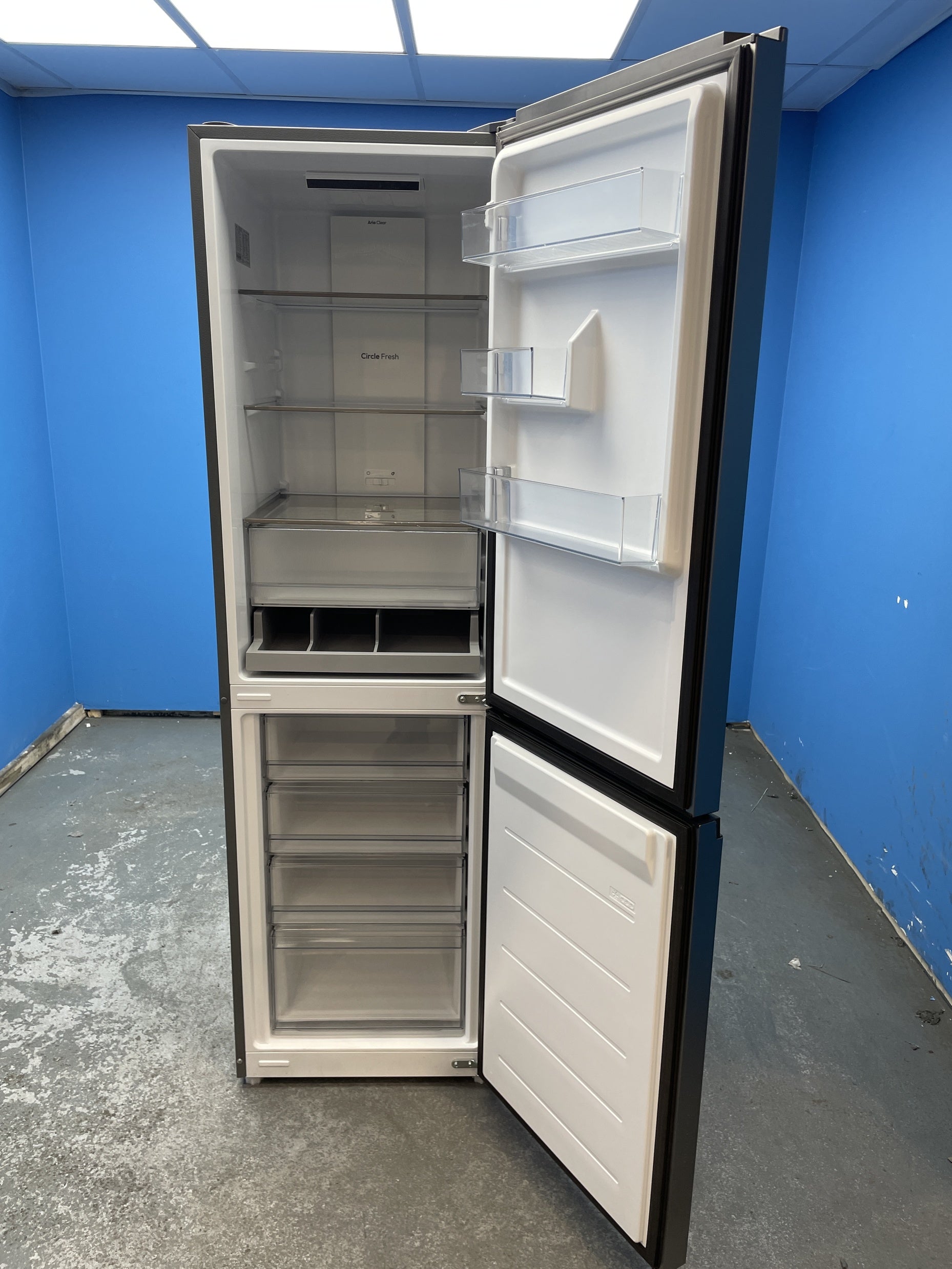#GRC-156-917 - Hoover H-COMBI 300 HONCQ3T518ENXK Total No Frost Fridge Freezer