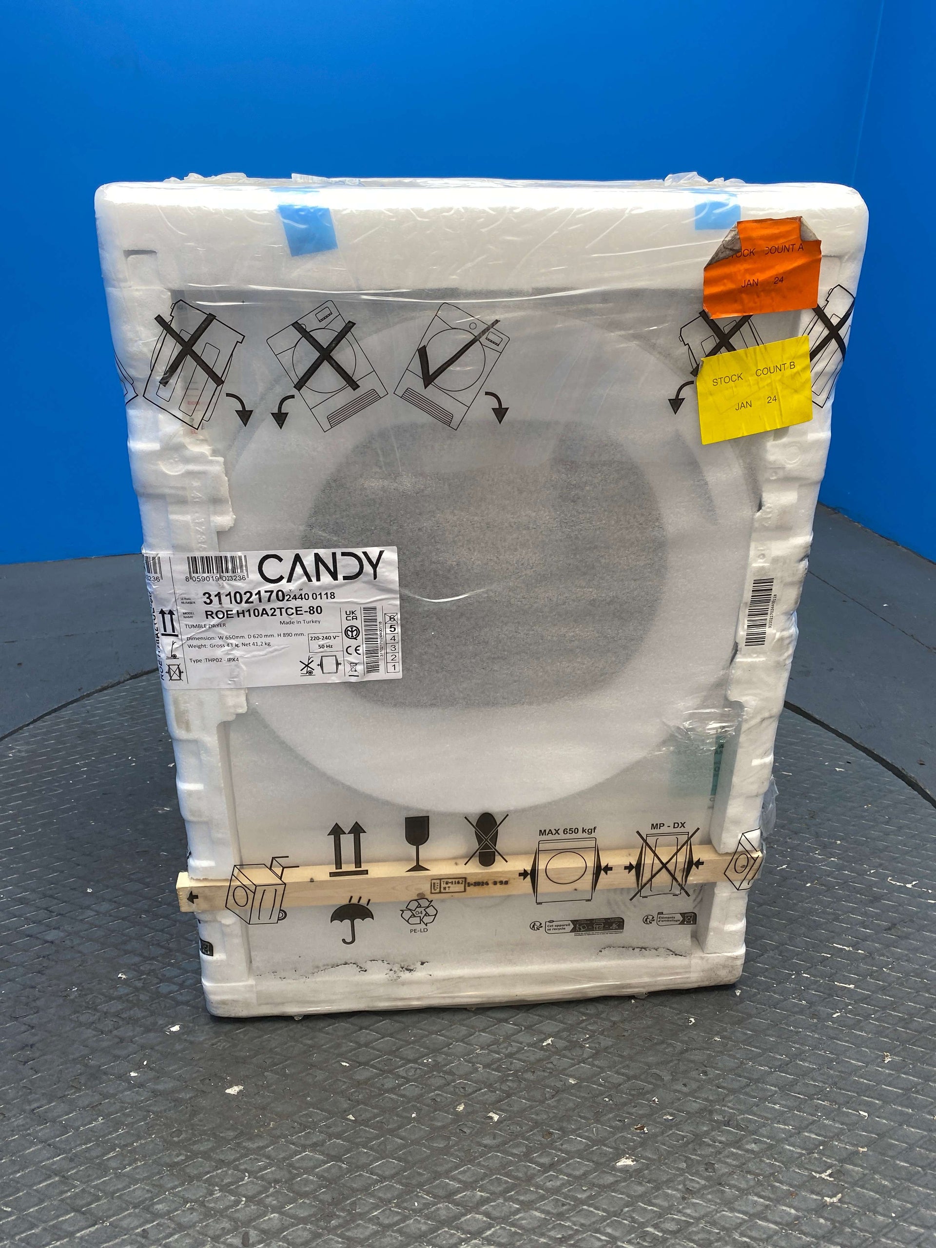 Candy RapidÓ ROEH10A2TCE 10kg Heat Pump Tumble Dryer