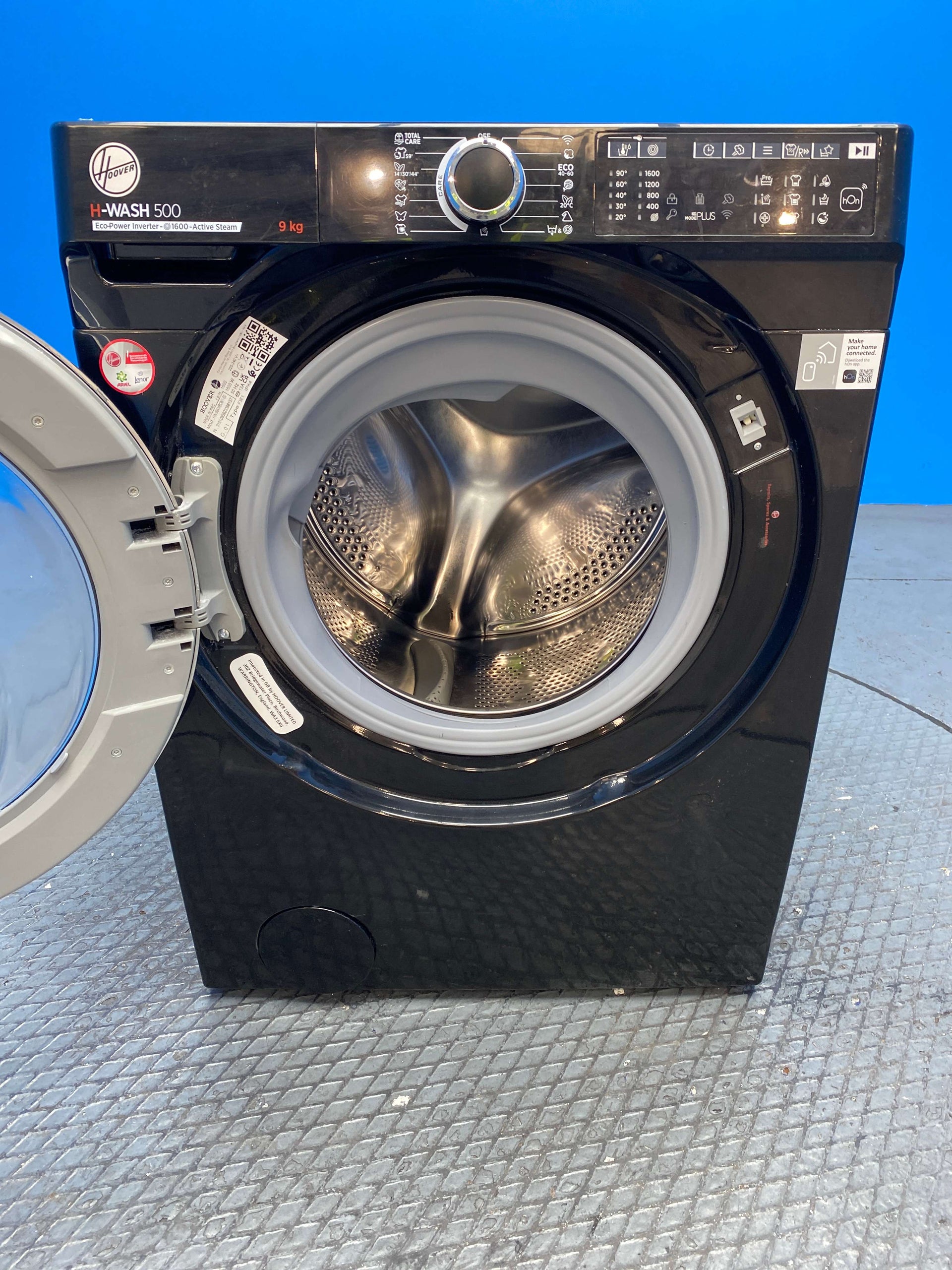 Hoover HW69AMBCB 9kg 1600 Spin Washing Machine