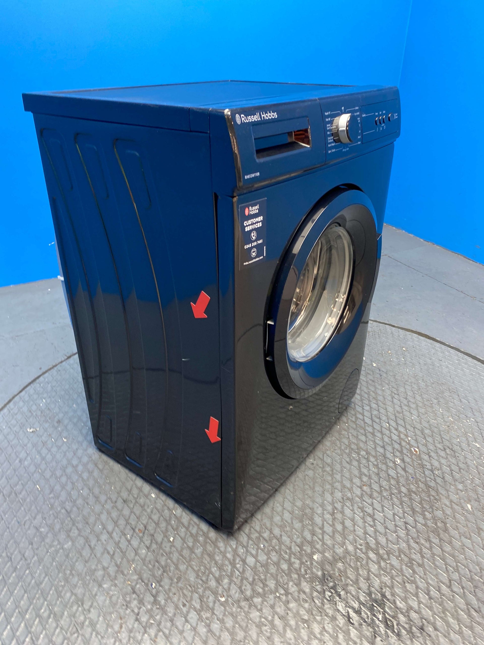 Russell Hobbs 10 Series RH612W110B 6kg 1200 Spin Washing Machine