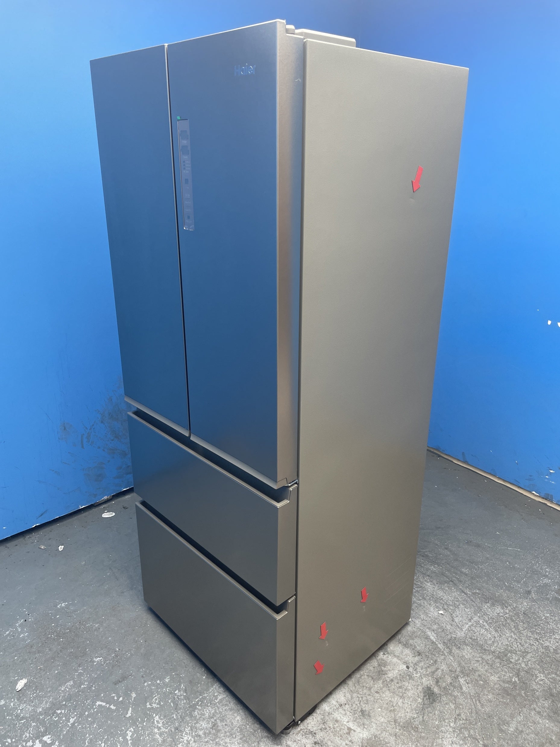 #GRC-158-476 - Haier HFR3718ENMM FD 70 Series 3 French Door Total No Frost Fridge Freezer