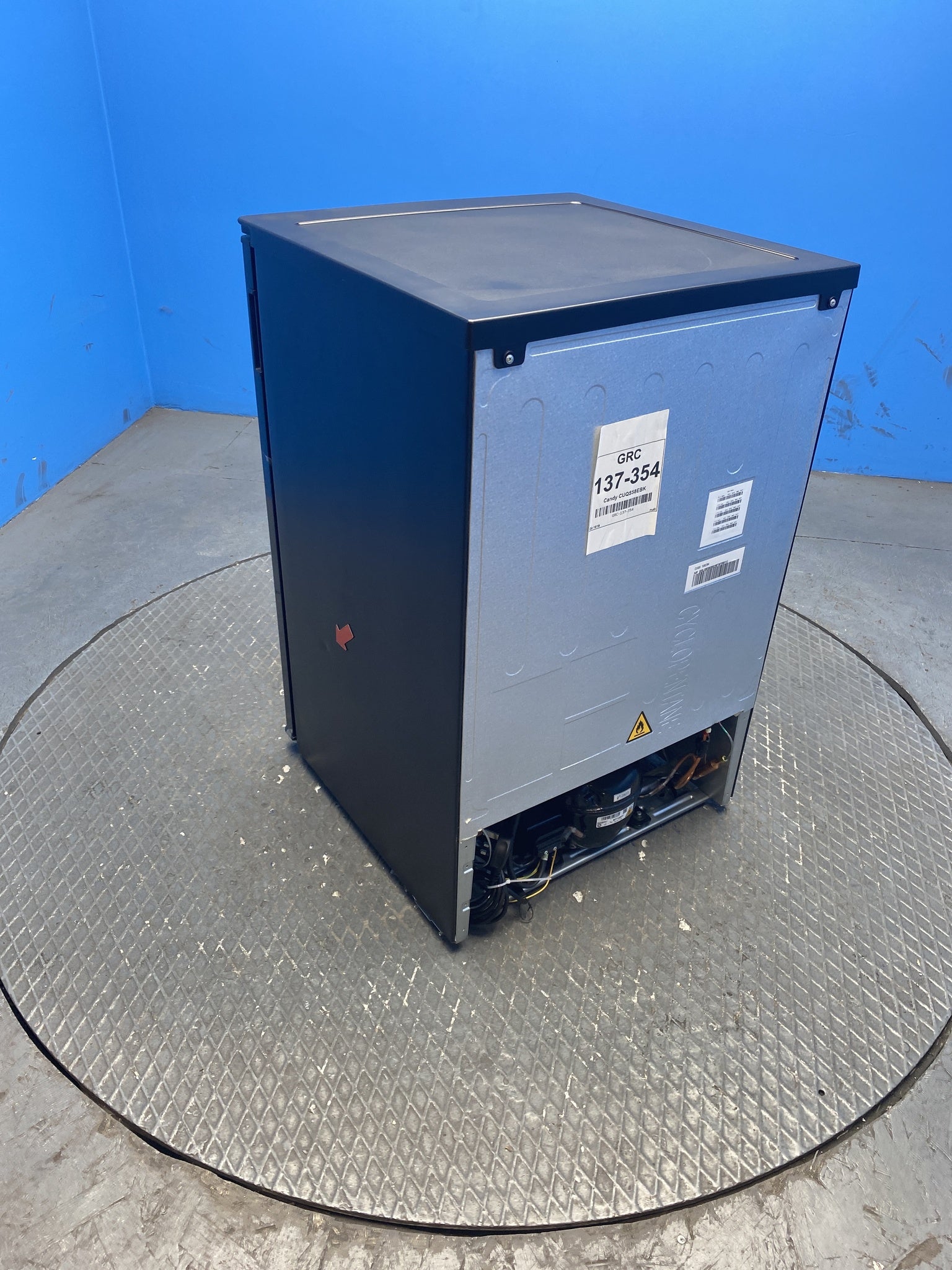 Candy CUQS58EBK 85 Litre Undercounter Freezer