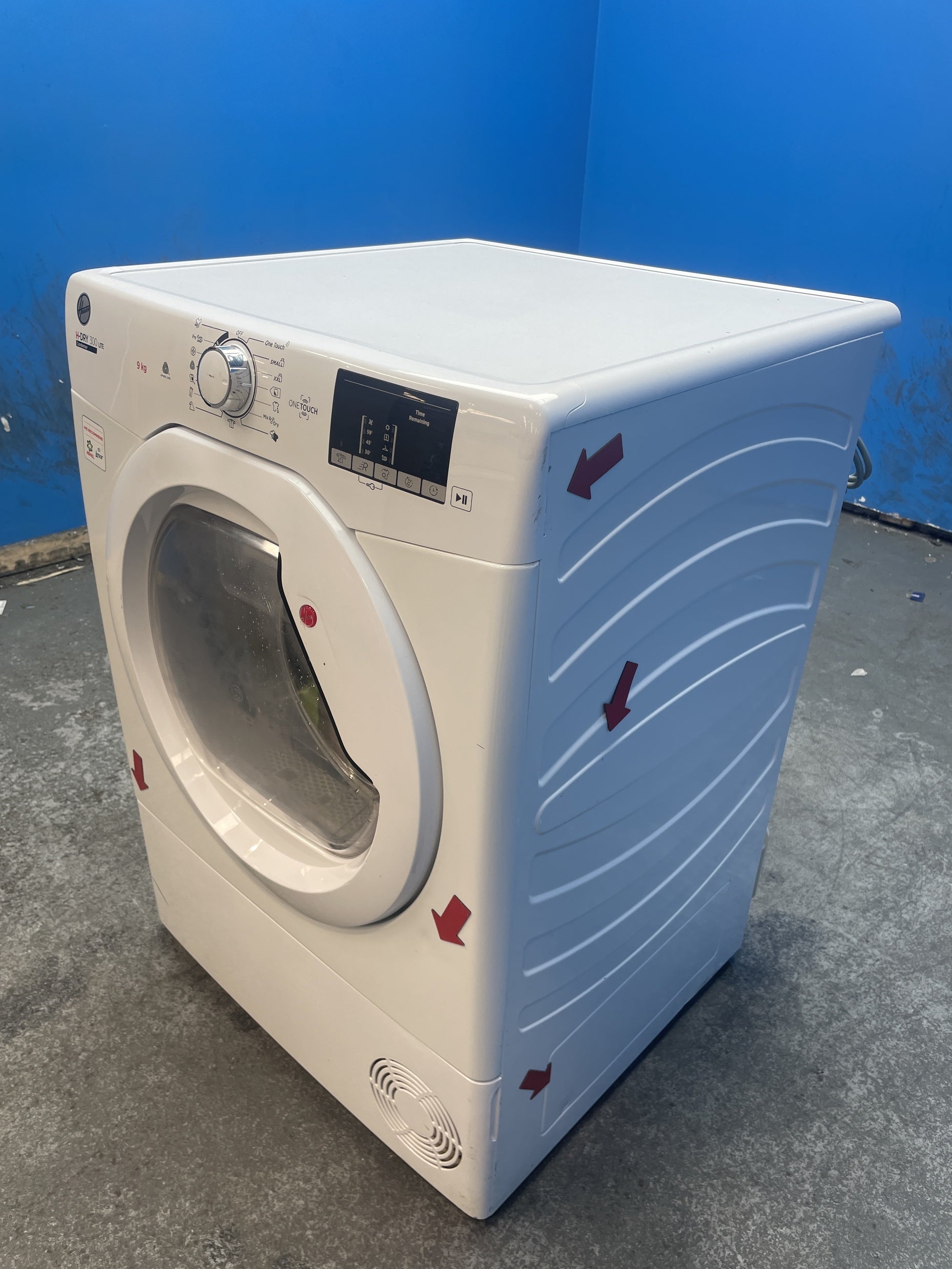 #GRC-141-623 - Hoover HLEC9DE 9kg Condenser Tumble Dryer