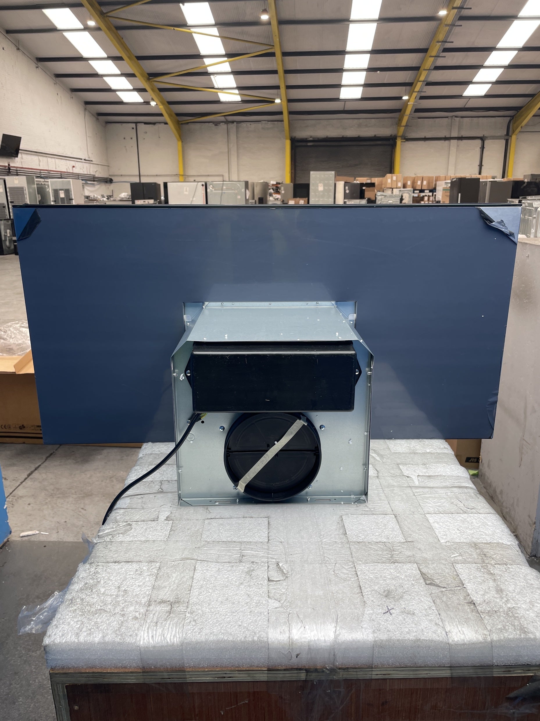 #GRC-160-157 - Hoover HTS9CBH3X 90cm Box Chimney Cooker Hood