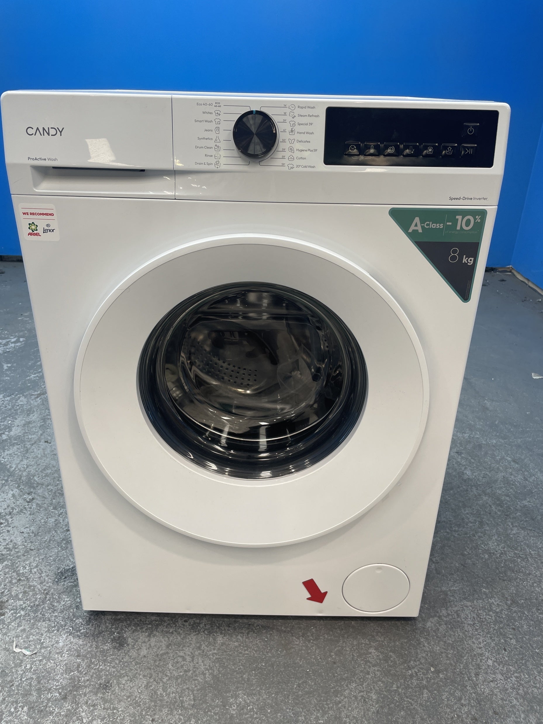 #GRC-157-366 - Candy GD 48S6-80 Quick Pro 8kg 1400 Spin Washing Machine