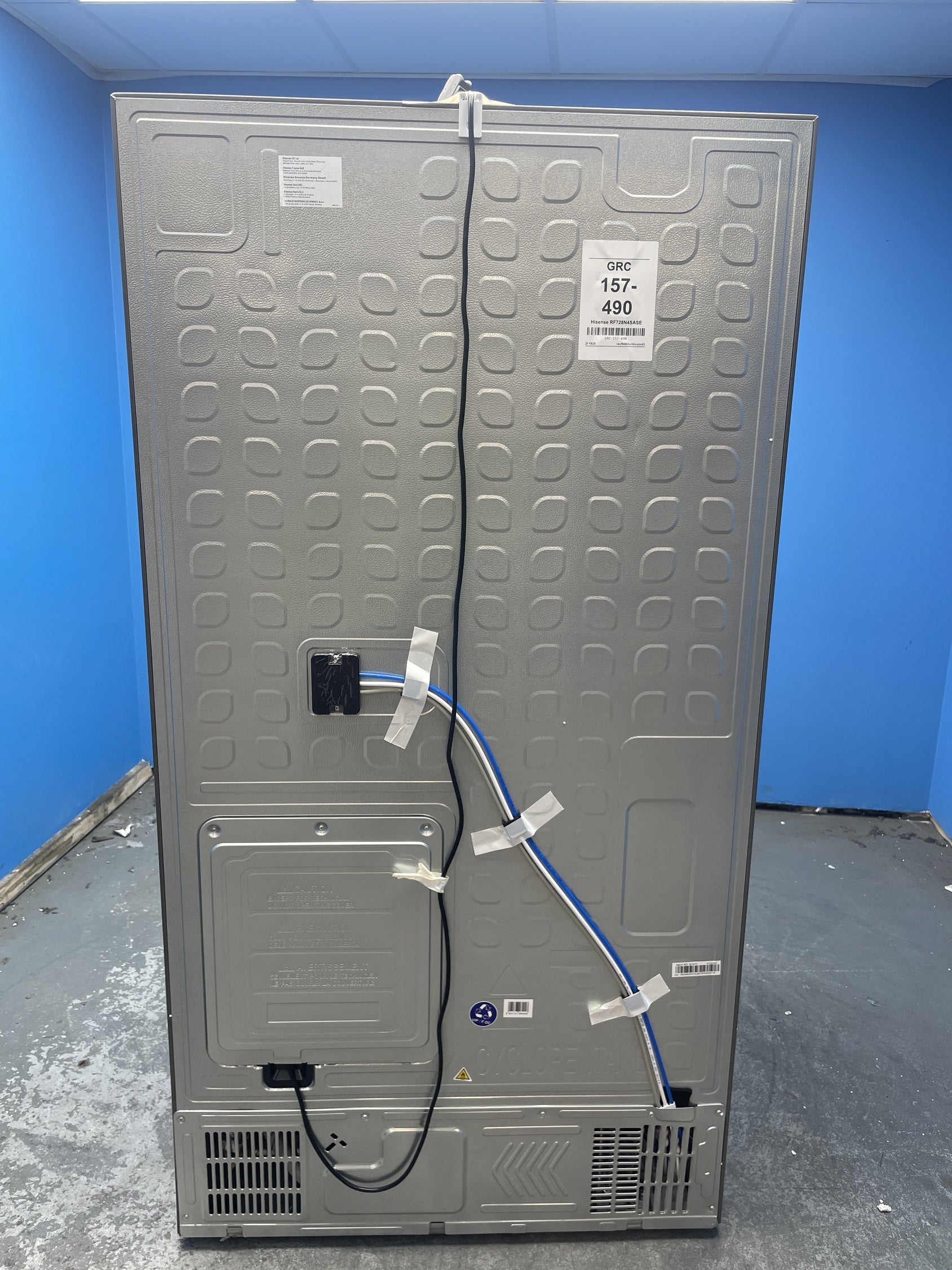 #GRC-157-490 - Hisense RF728N4SASE PureFlat Multi Door Smart Fridge Freezer