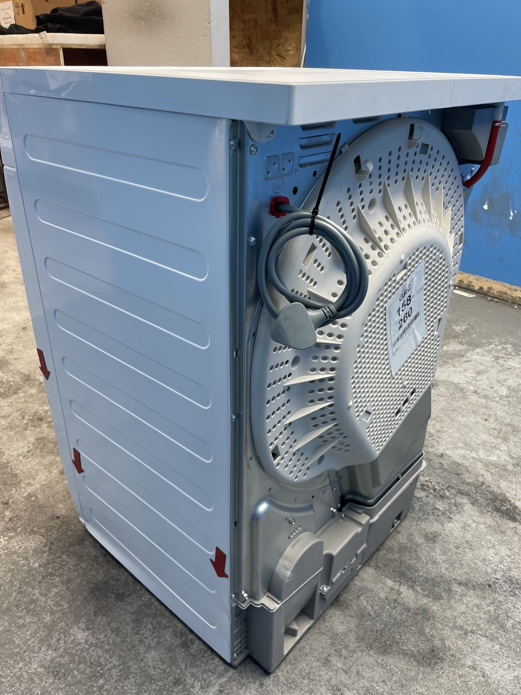 #GRC-158-260 - AEG 6000 Series T6DBG720N 7kg Condenser Tumble Dryer with Sensor Drying