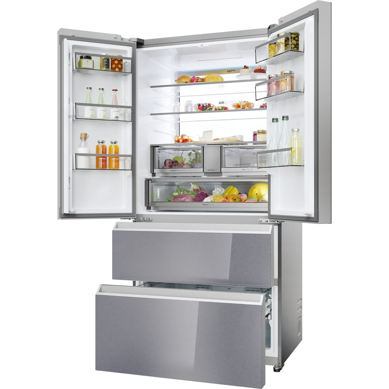 Haier Series 7 HFR79F19EFGK 703 Litre French Style Fridge Freezer – Renew 2 U