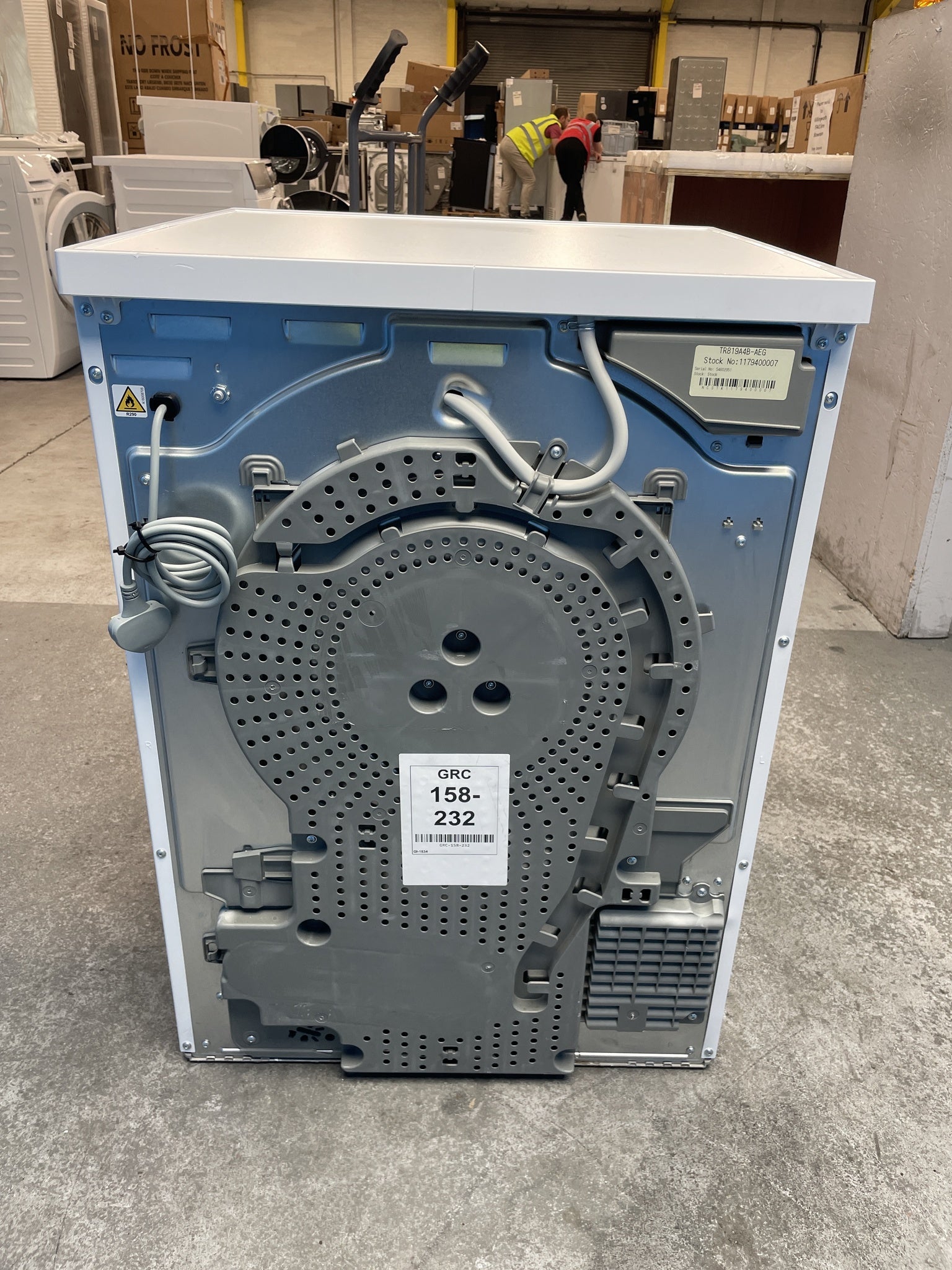 #GRC-158-232 - AEG 8000 Series TR819A4B AbsoluteCare 9kg Heat Pump Tumble Dryer