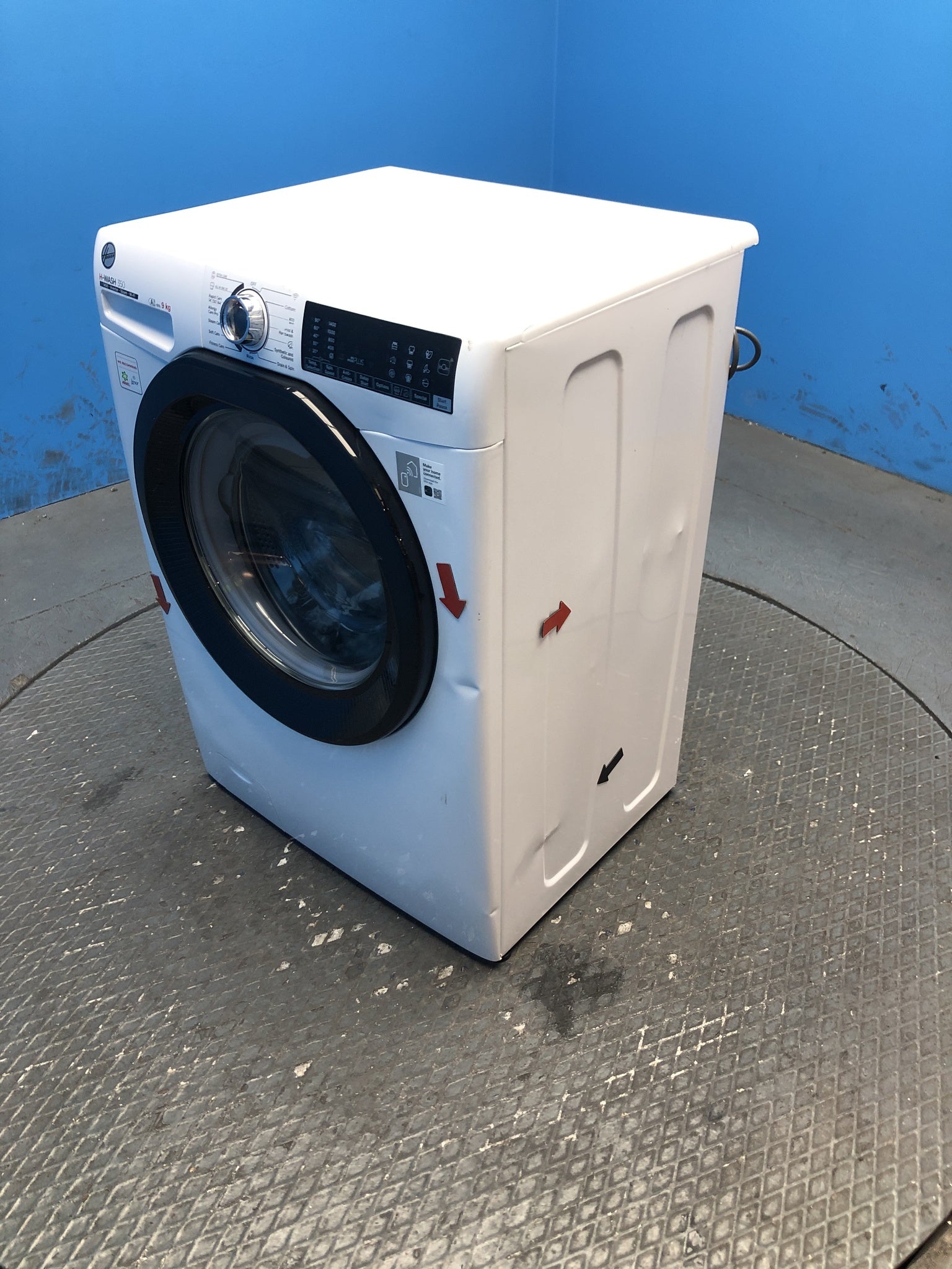 Hoover H3WPS496TAMB6 9kg 1400 Spin Washing Machine