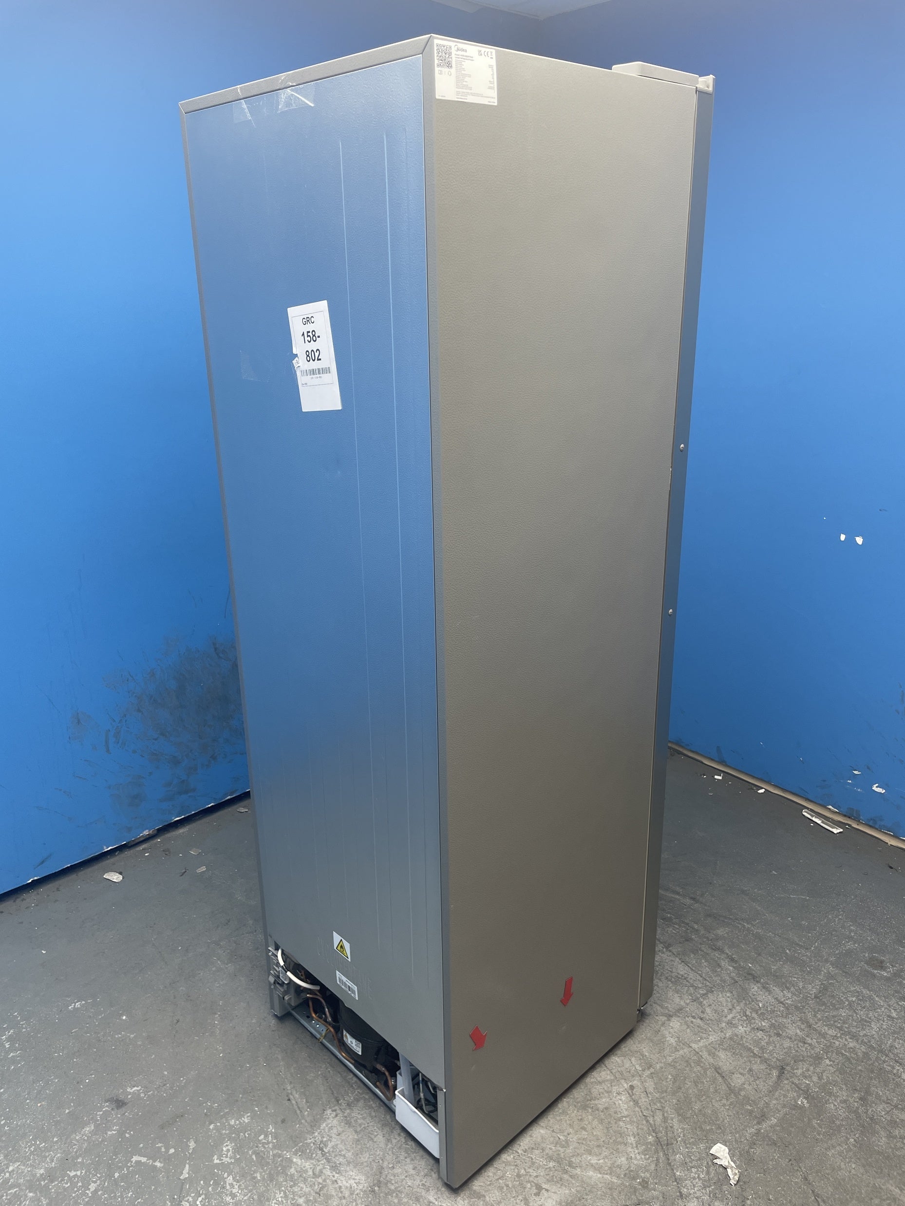 #GRC-158-802 - Midea MDRU385MTE46 185cm Frost Free Upright Freezer