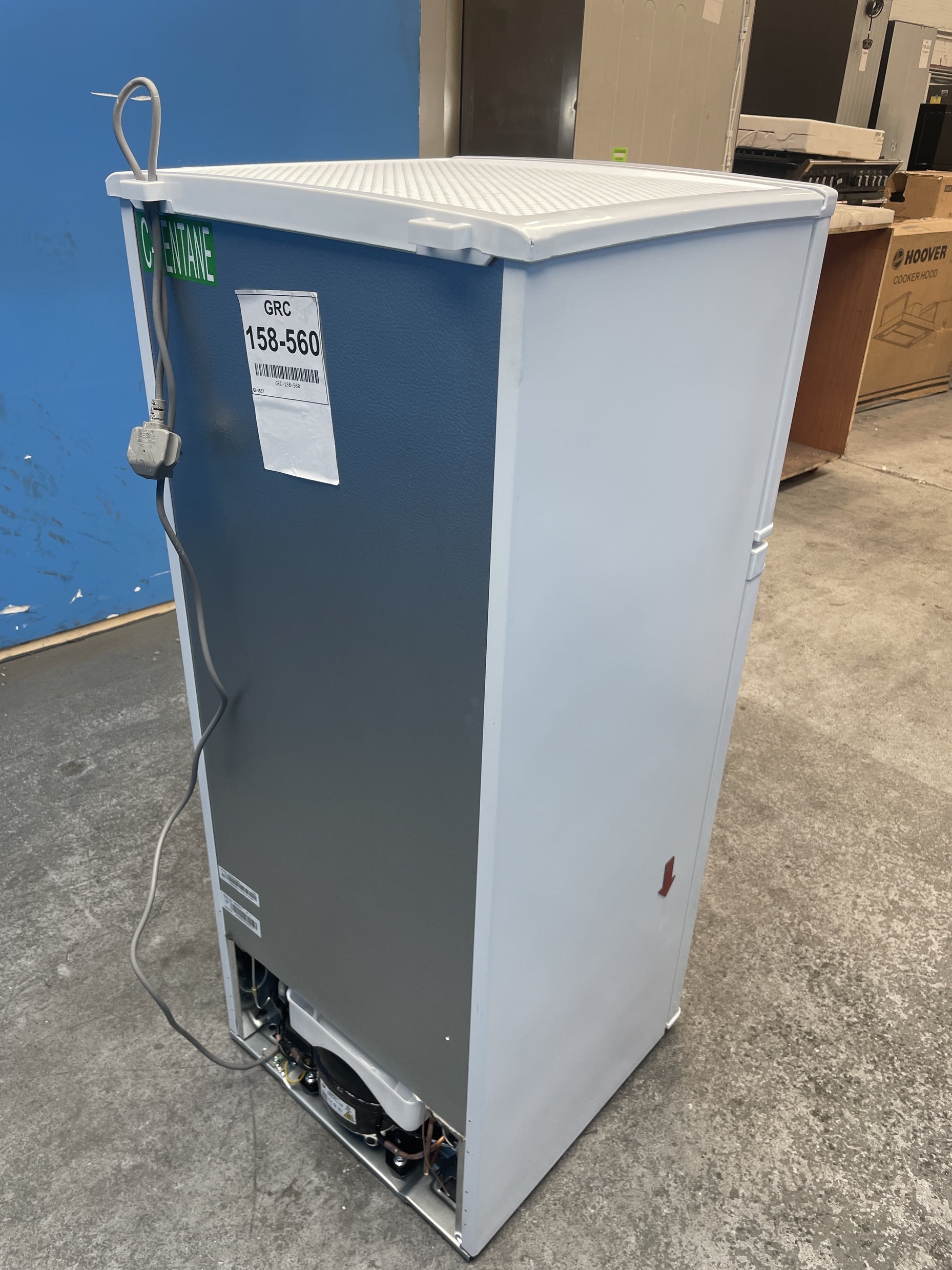 #GRC-158-560 - Candy CDH1S313EWK Slimline 117 Litre Top Mount Fridge Freezer
