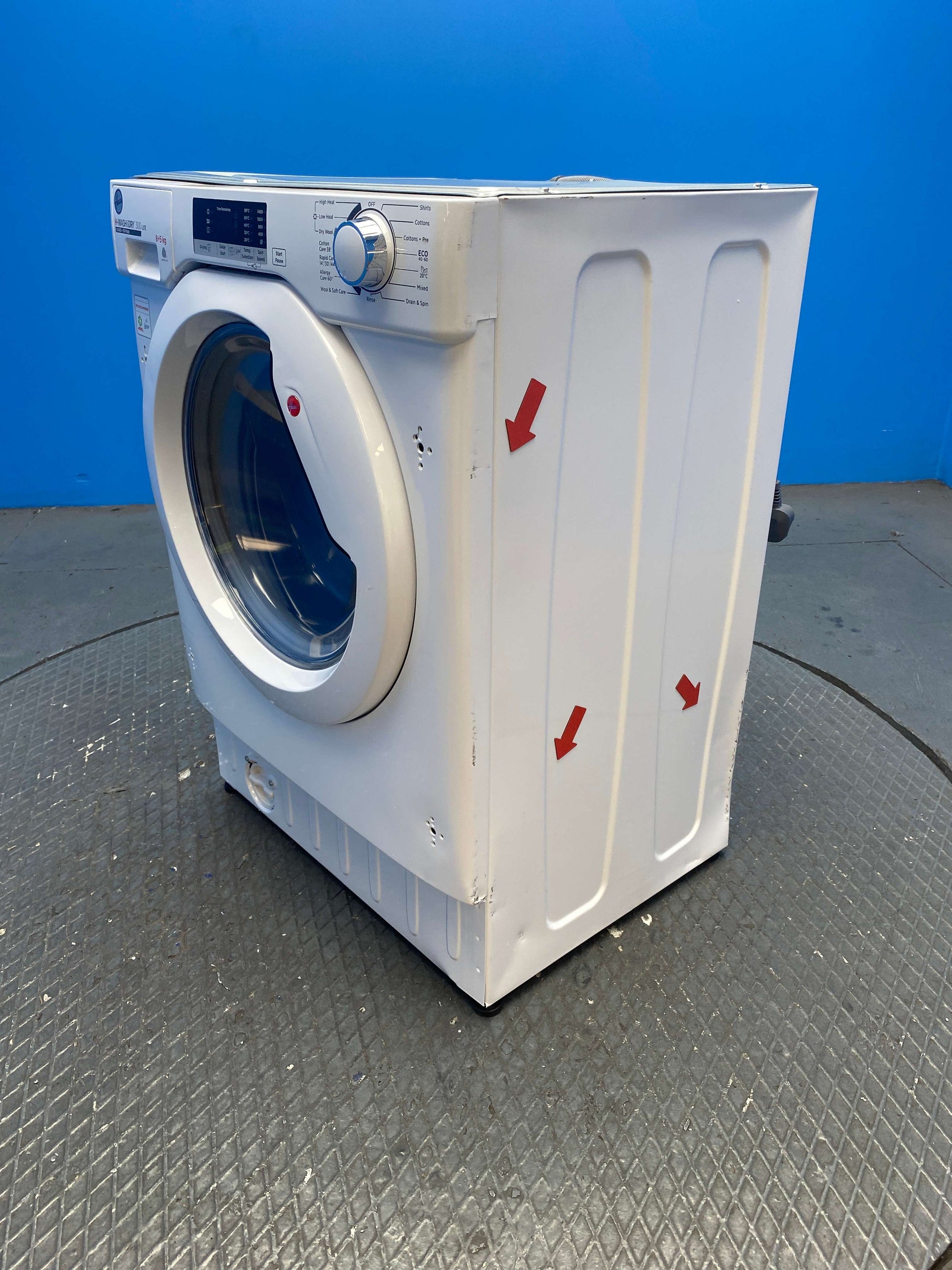 Hoover HBDS485D2ACE Integrated 8kg/5kg 1400 Spin Washer Dryer
