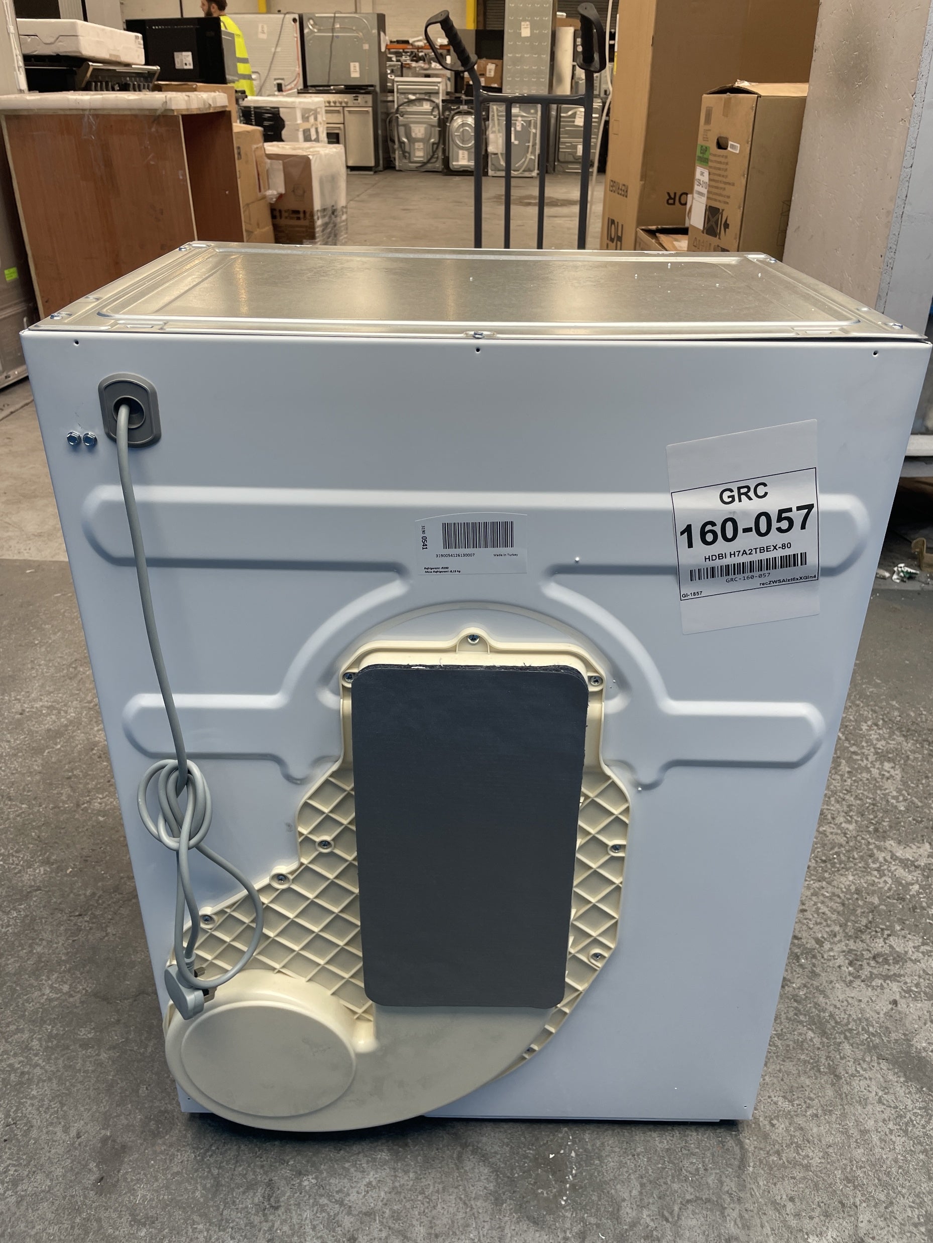 #GRC-160-057 - Haier Series 6 HDBI H7A2TBEX-80 Integrated 7kg Heat Pump Tumble Dryer