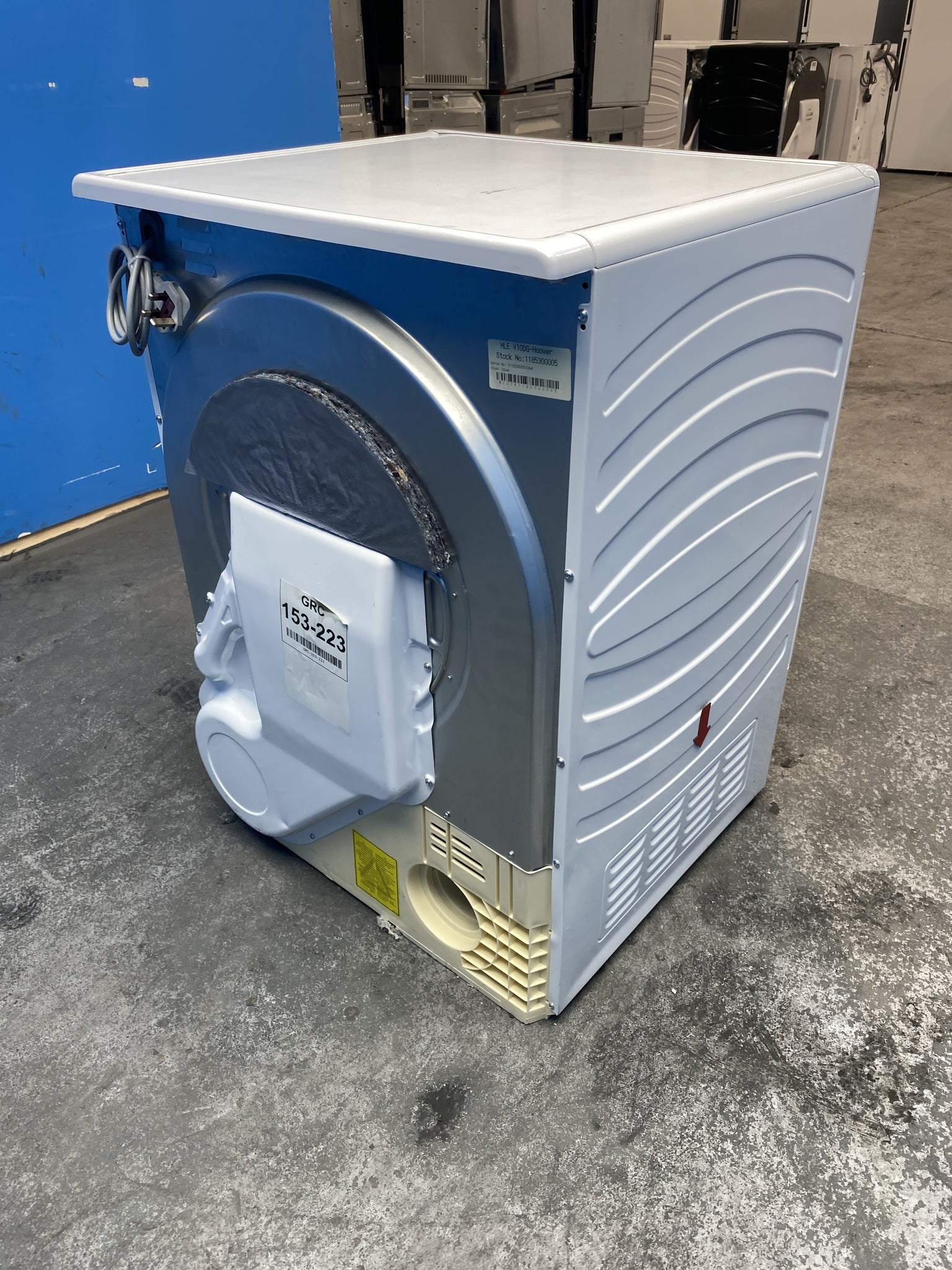 #GRC-153-223 - Hoover HLE V10DG-80 10kg Vented Tumble Dryer