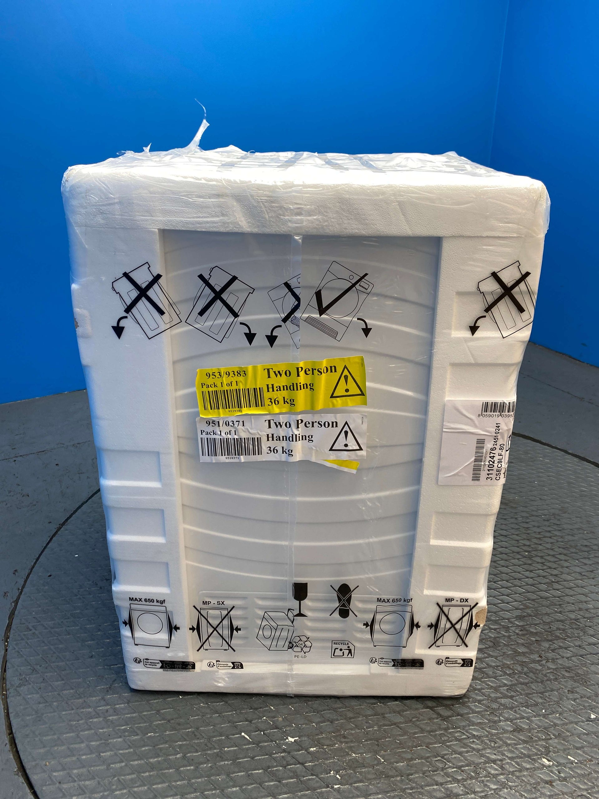 Candy CSEC9LF 9kg Condenser Tumble Dryer