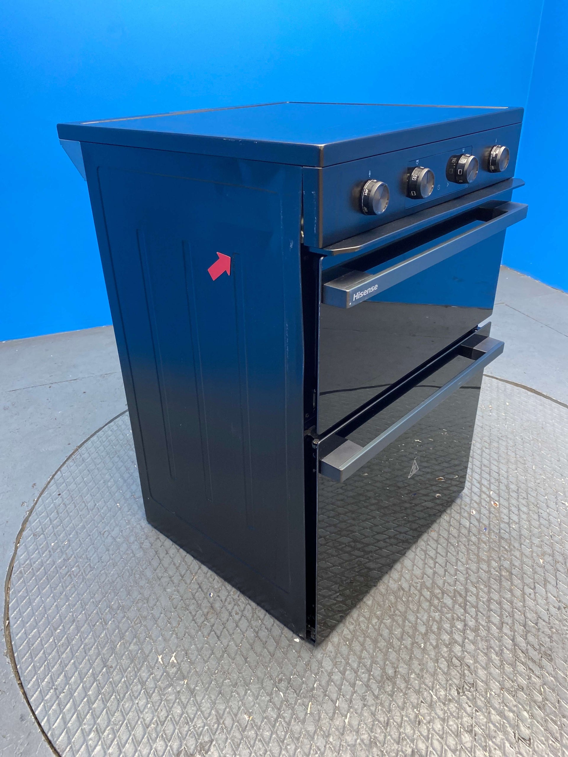 Hisense Hi6 Max HDCEIT6C20B Induction Double Freestanding Oven