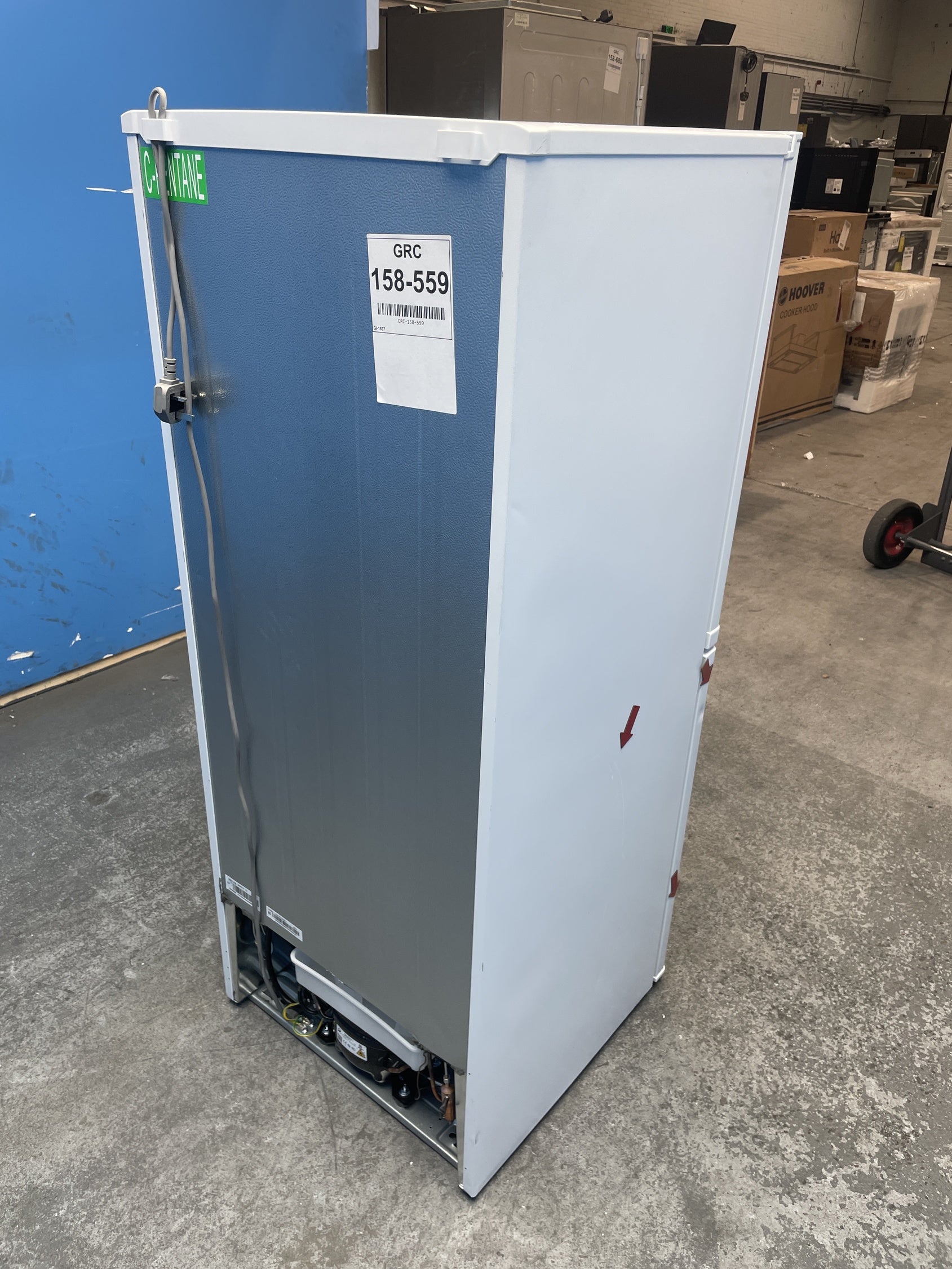 #GRC-158-559 - Candy CCH1S513EWK 185 Litre Combi Fridge Freezer