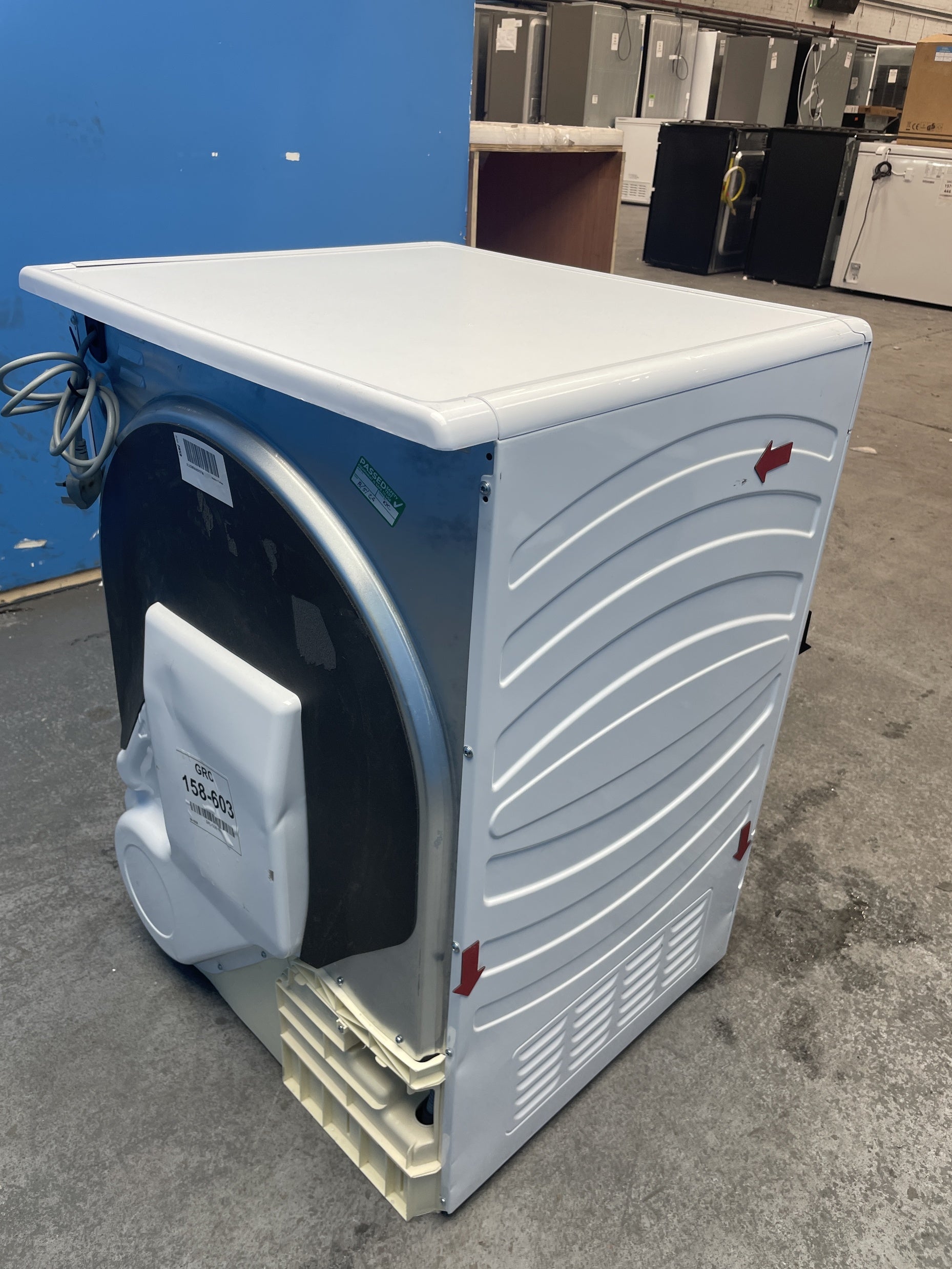 #GRC-158-603 - Hoover HRE C10TE-80 10kg Condenser Tumble Dryer