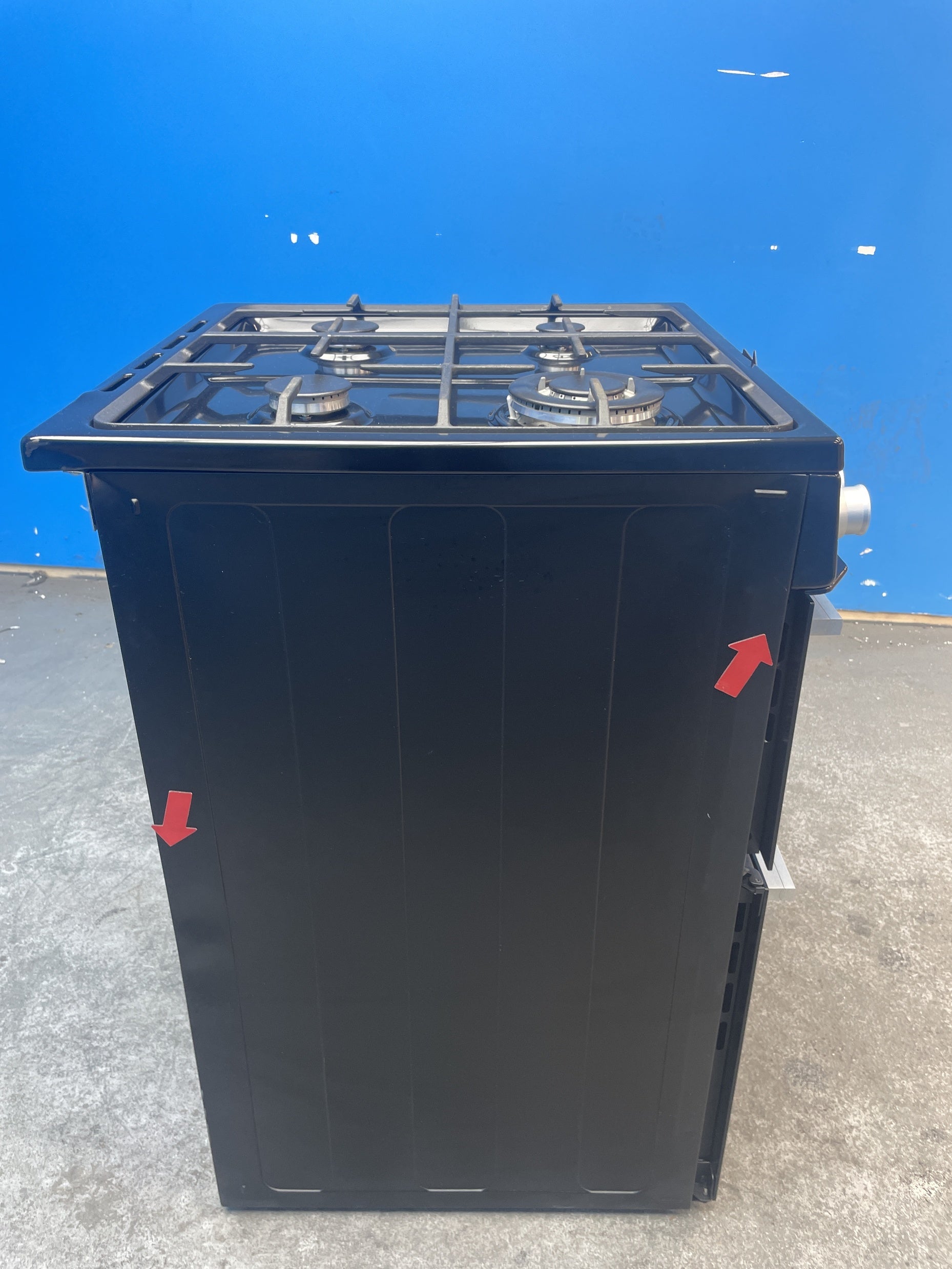 #GRC-159-433 - Belling Vision 60cm Dual Fuel Cooker with Double Oven