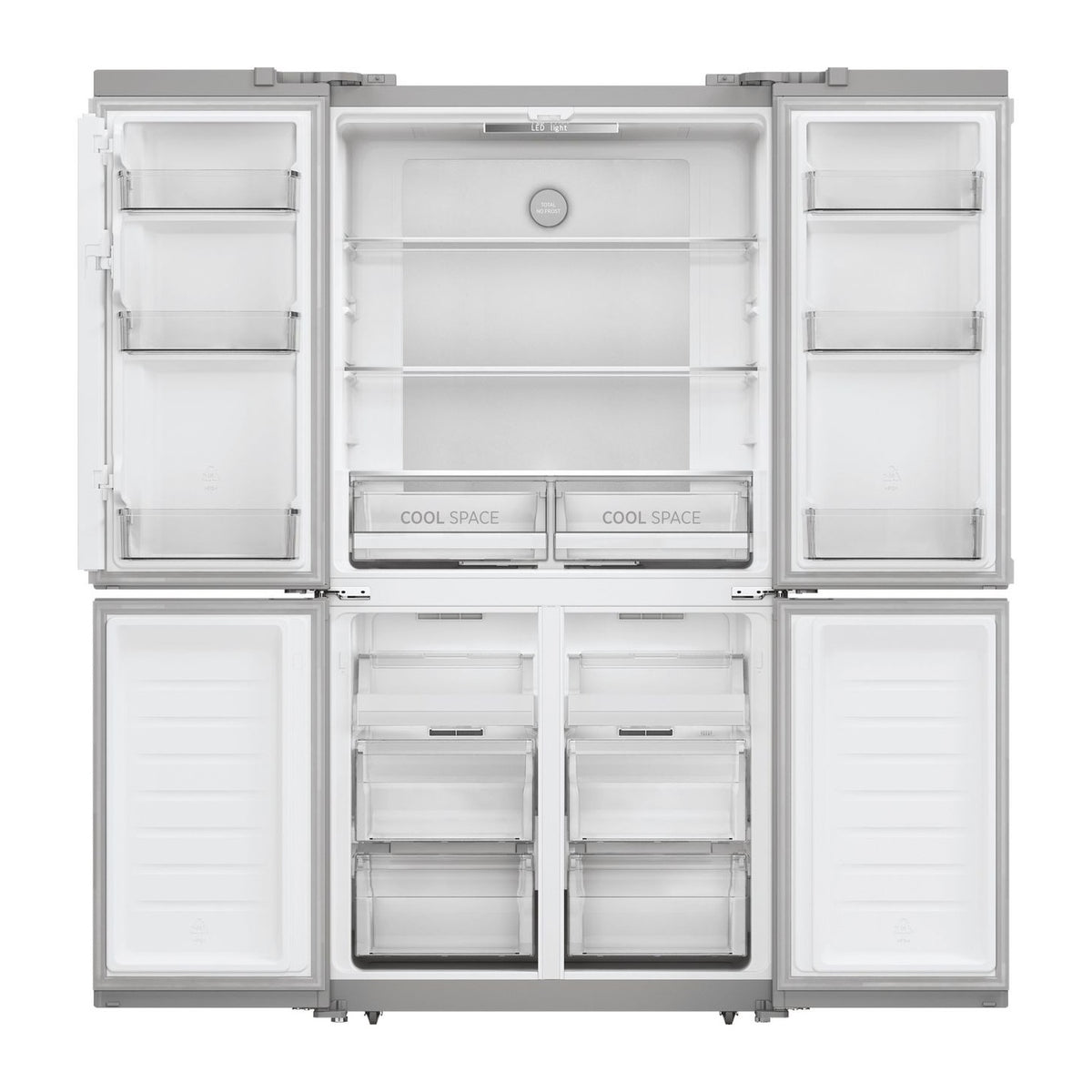 Hoover HSC918ENXK 567L No Frost 4 Door American Fridge Freezer – Renew 2 U