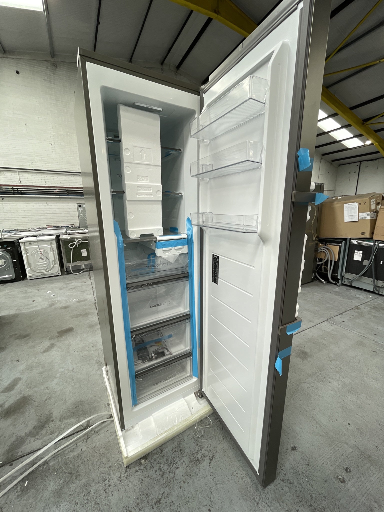 #GRC-156-949 - Haier H4F306SDH1K Total No Frost Tall Upright Freezer