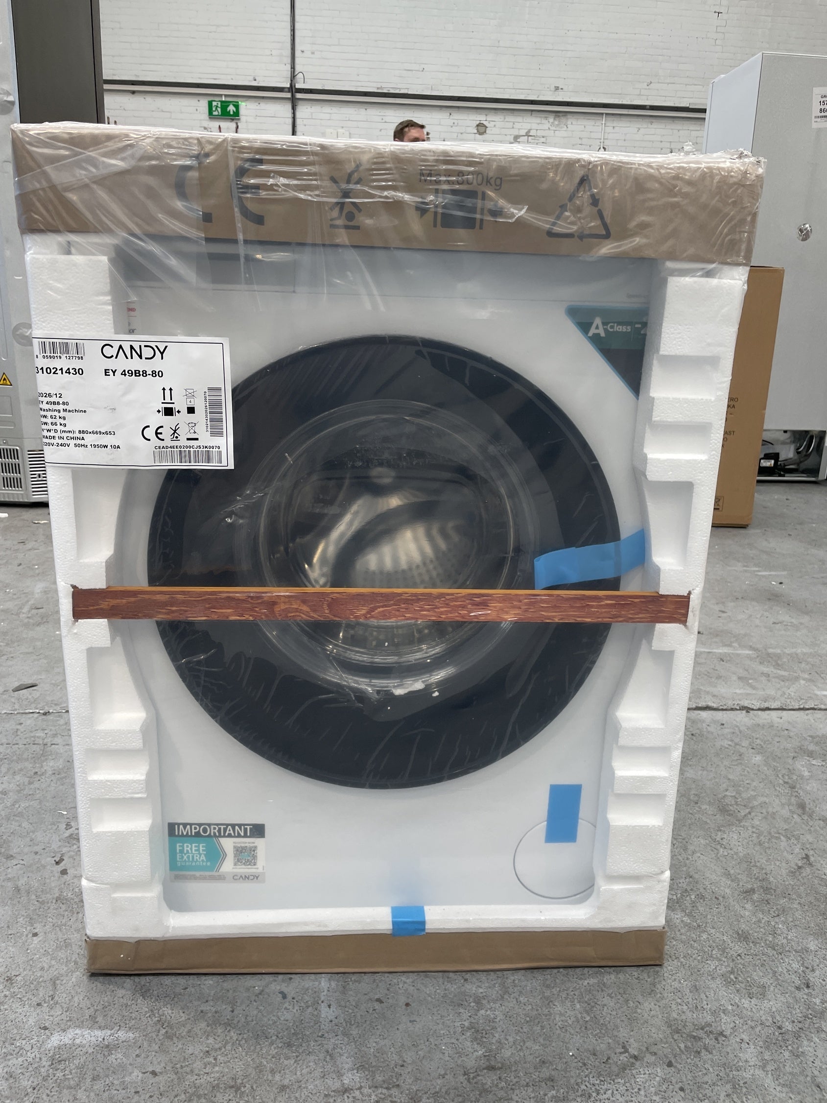 #GRC-157-711 - Candy EY 49B8-80 9kg 1400 Spin Washing Machine