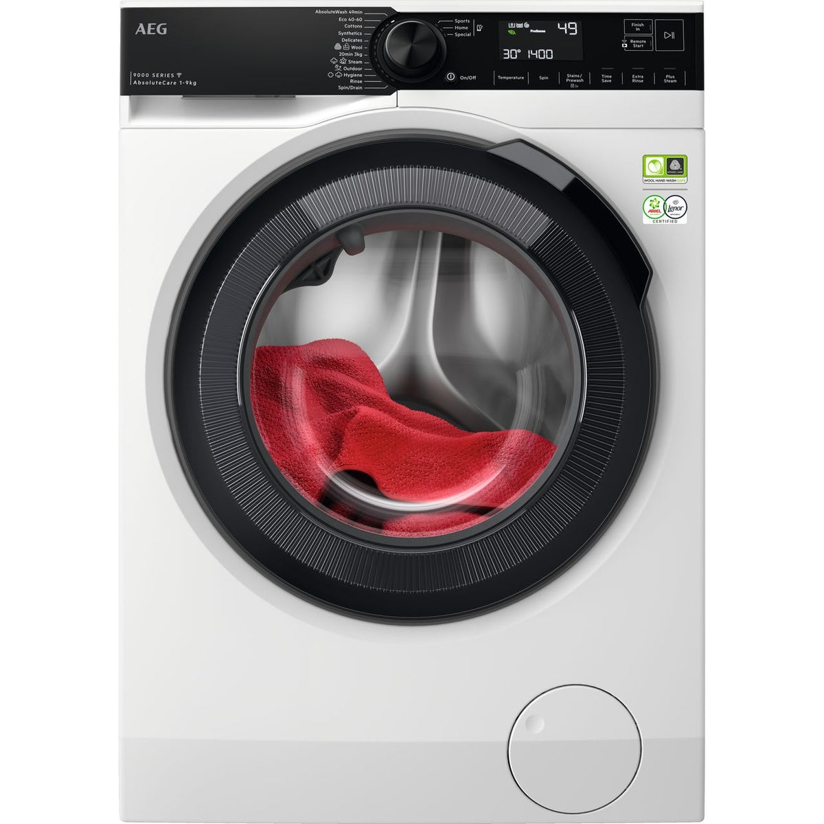 AEG LFR94946WS 9000 AbsoluteCare® 9kg 1400rpm Washing Machine – Renew 2 U
