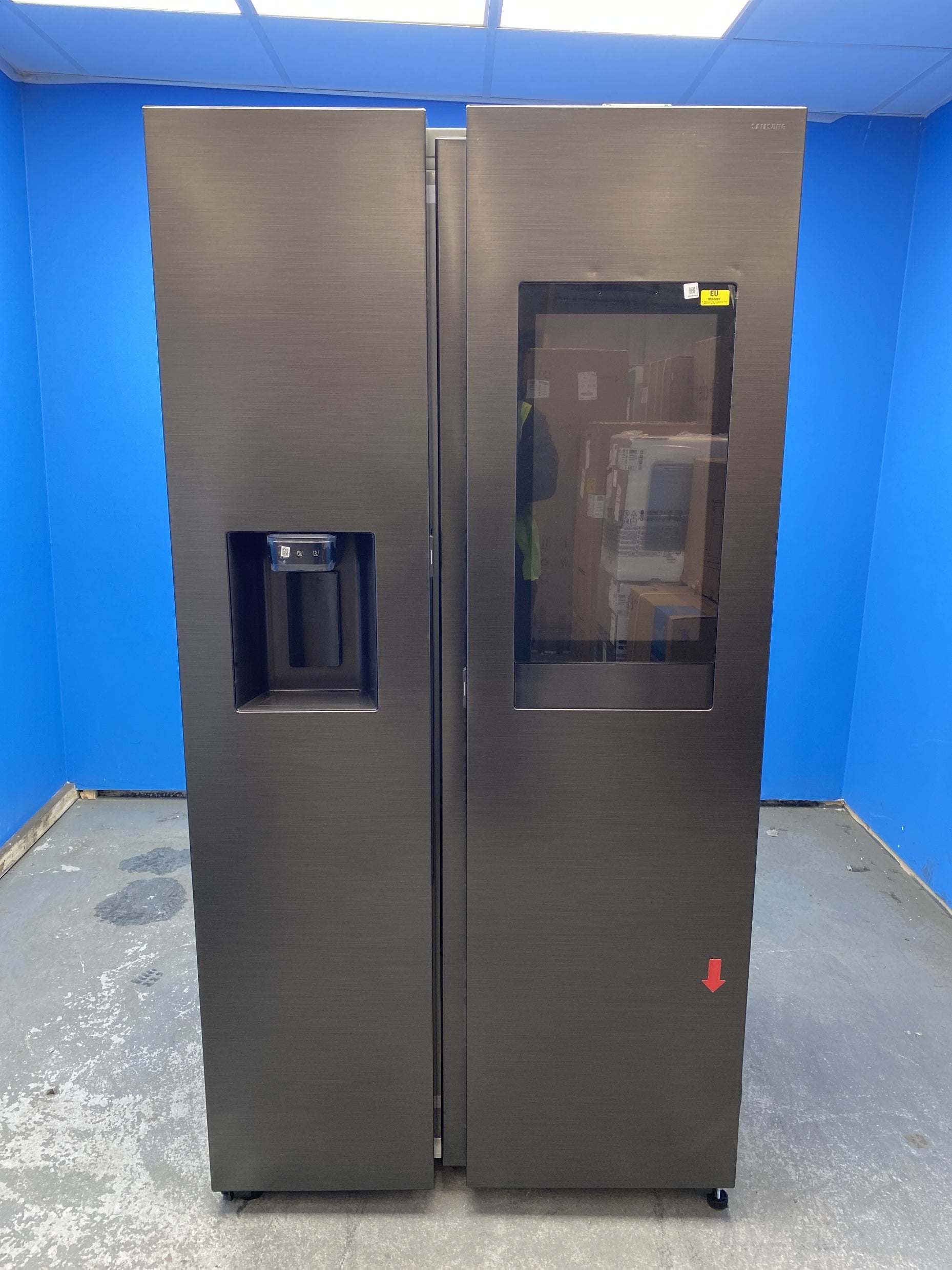 #GRC-153-736 - Samsung RS90F66BEFEU Family Hub American Fridge Freezer
