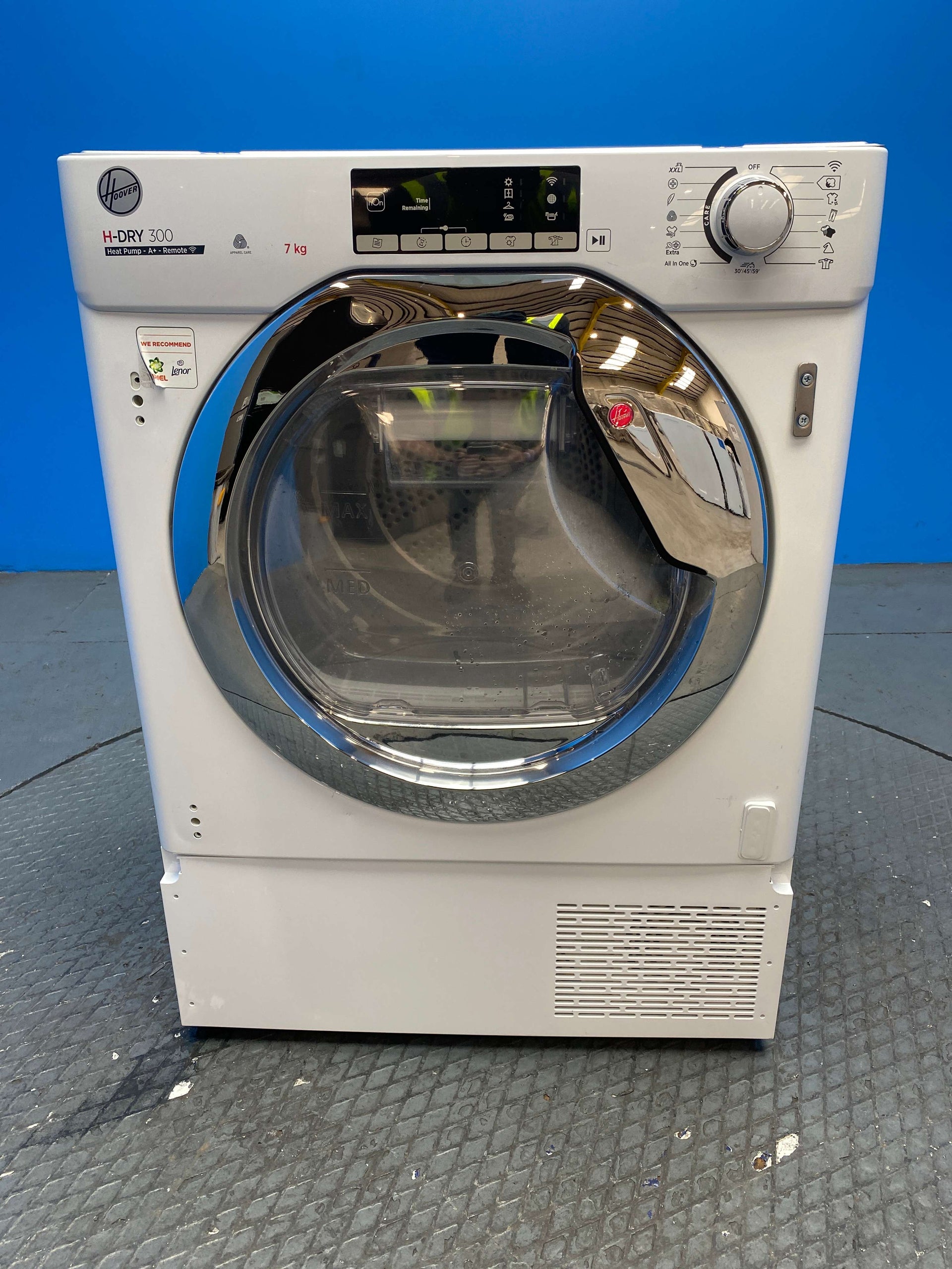 Hoover BATDH7A1TCE Integrated 7kg Heat Pump Tumble Dryer