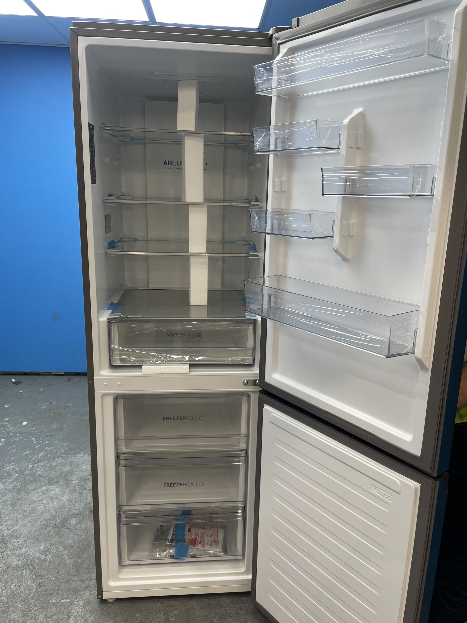 #GRC-158-475 - Haier HDPW3618DNPK 352 Litre No Frost Combi Fridge Freezer