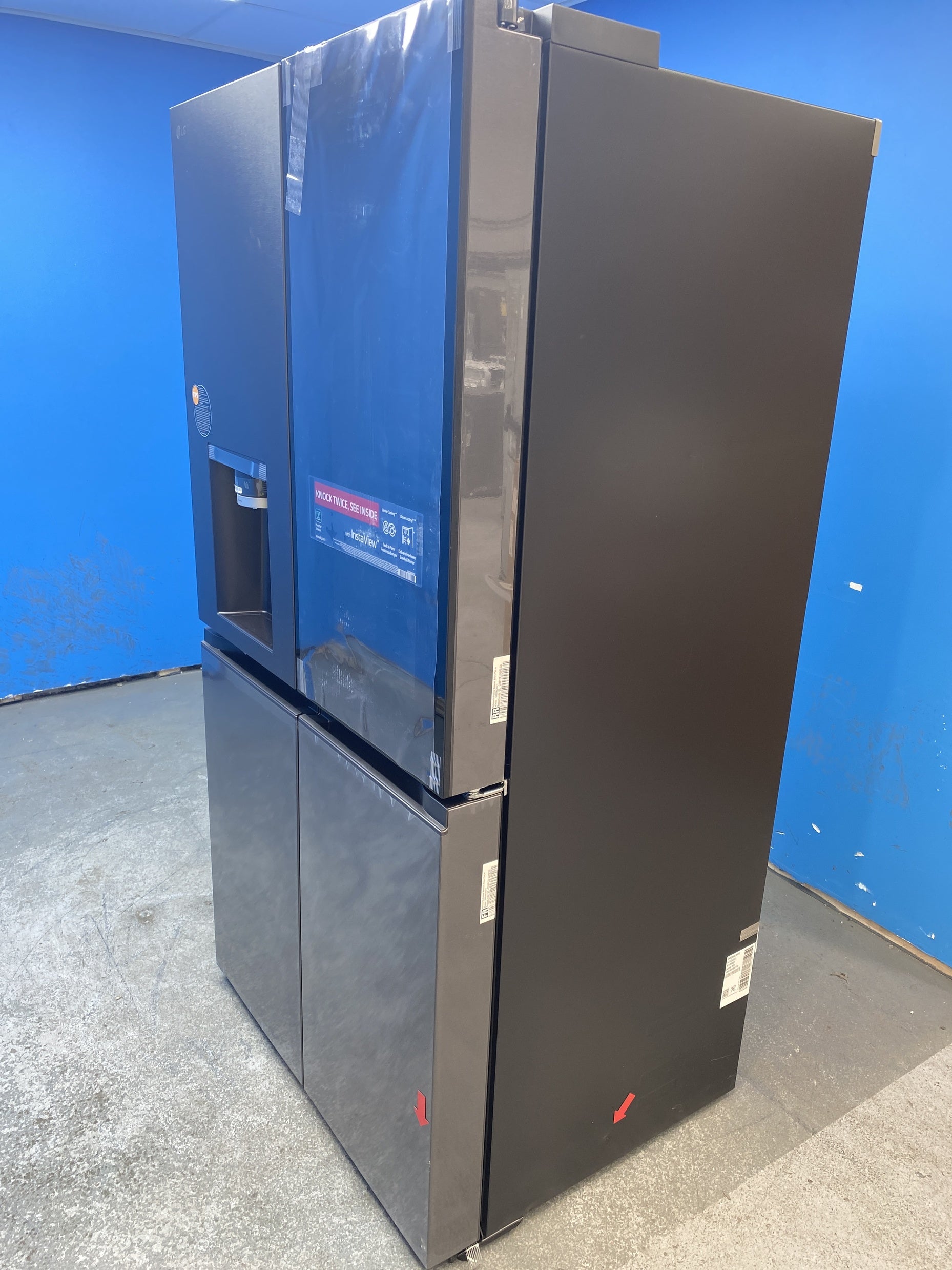 #GRC-157-195 - LG GMG96CRAFT InstaView 683 Litre French Door Fridge Freezer