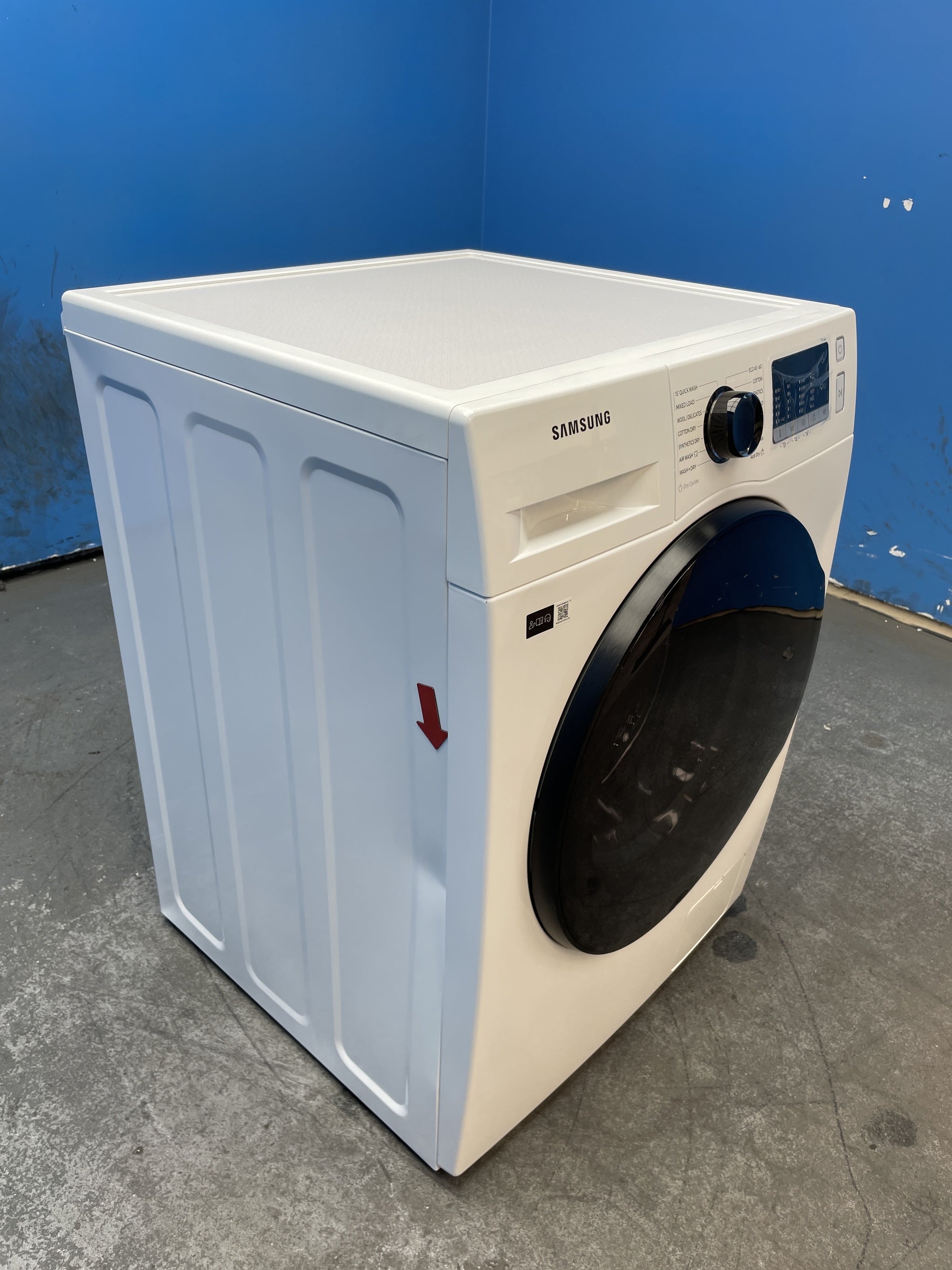 #GRC-159-639 - Samsung WD80TA046BE Series 5 8/5kg 1400 Spin Washer Dryer