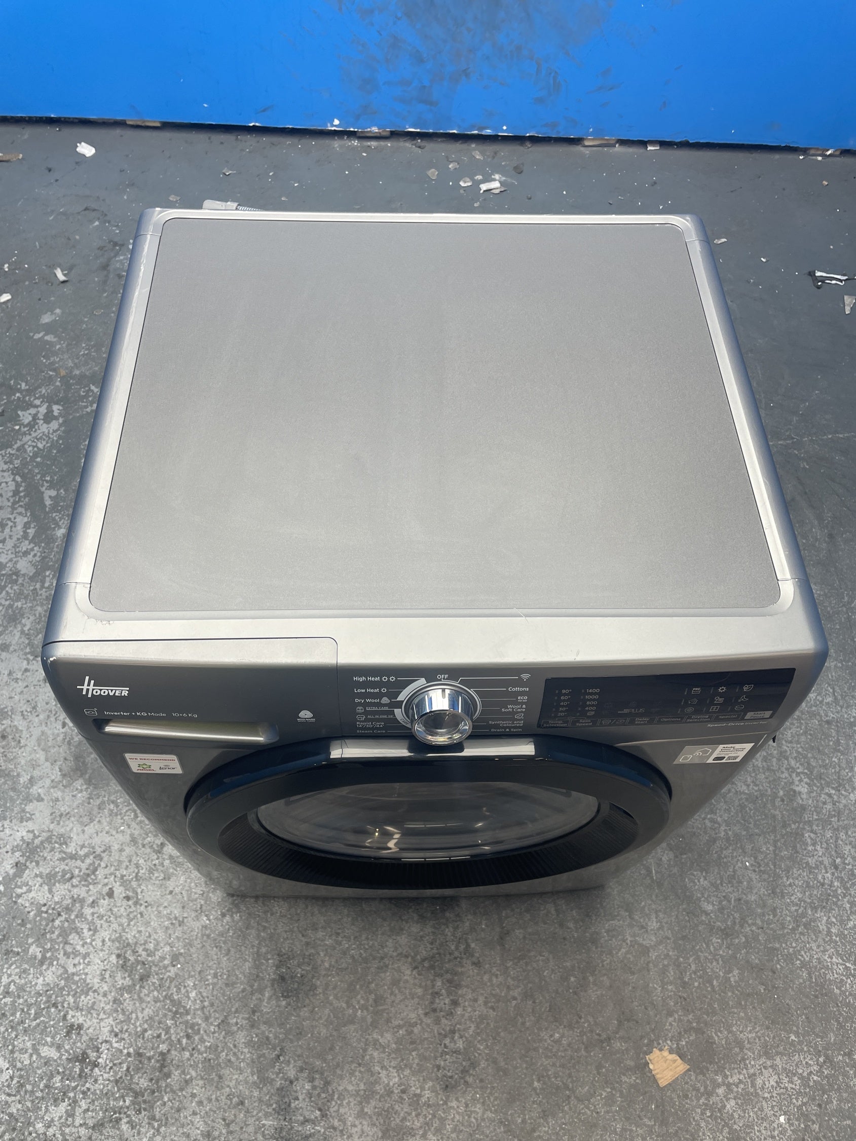 #GRC-159-311 - Hoover H3DPS41066TABR80 10kg / 6kg 1400 Spin Washer Dryer