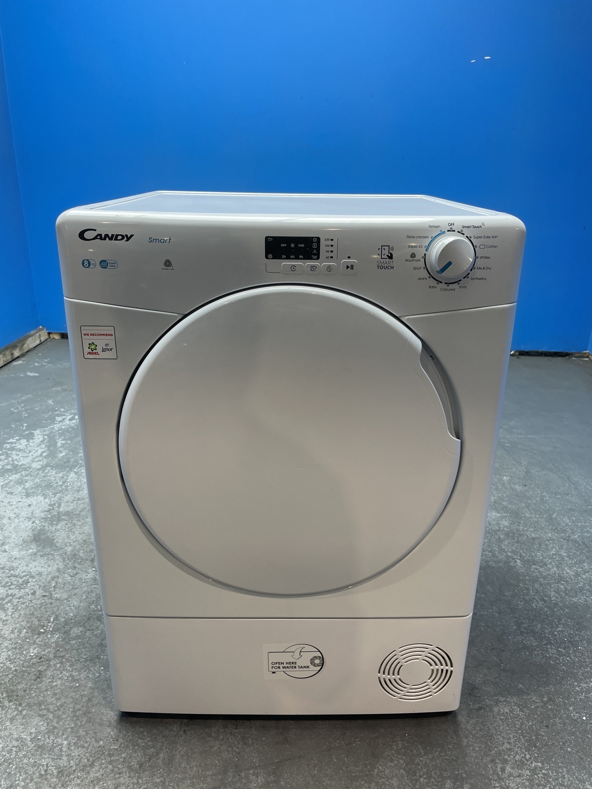 #GRC-160-359 - Candy KSEC8LF 8kg Smart Condenser Tumble Dryer