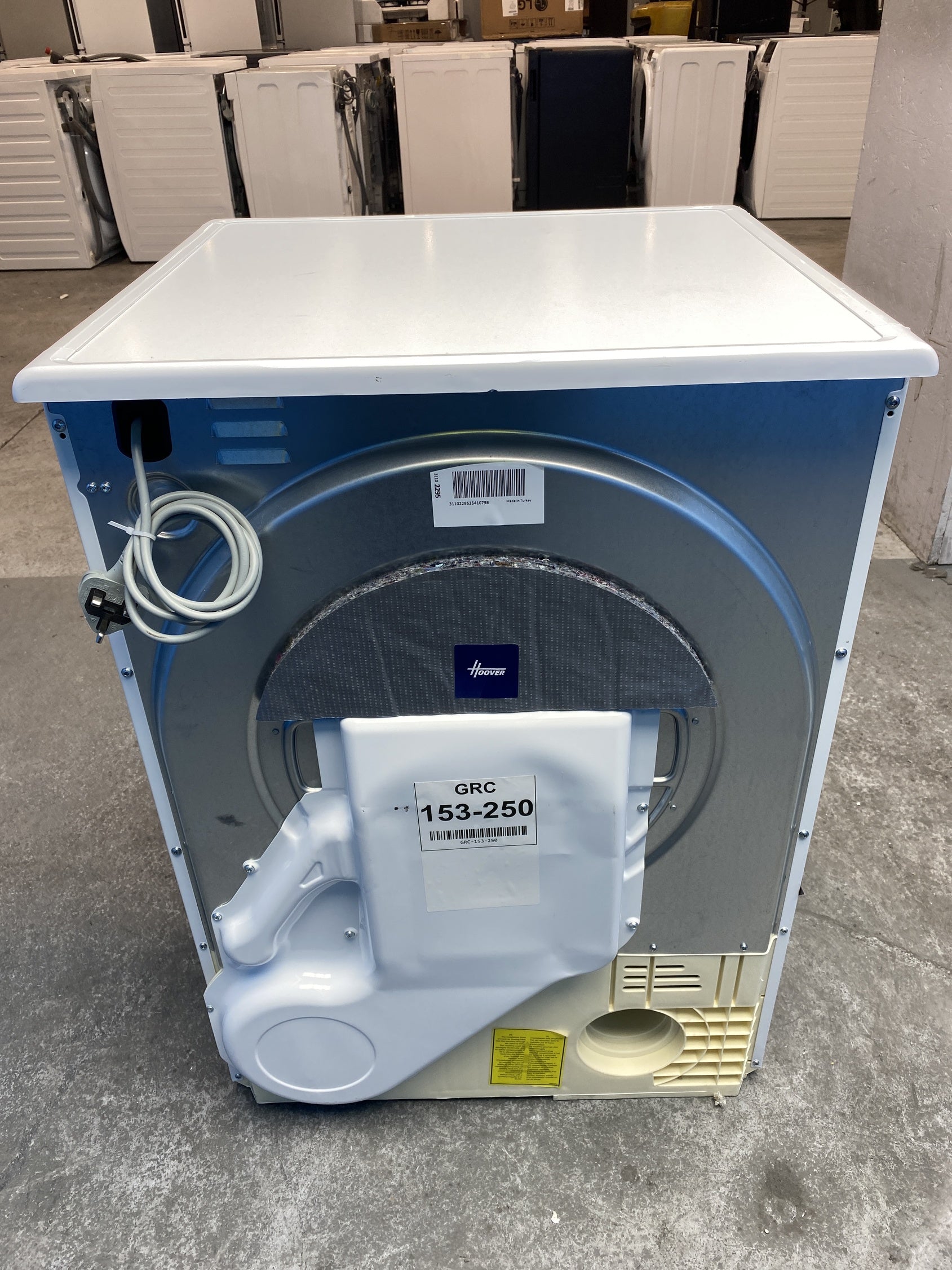 #GRC-153-250 - Hoover HLE V10DG-80 10kg Vented Tumble Dryer