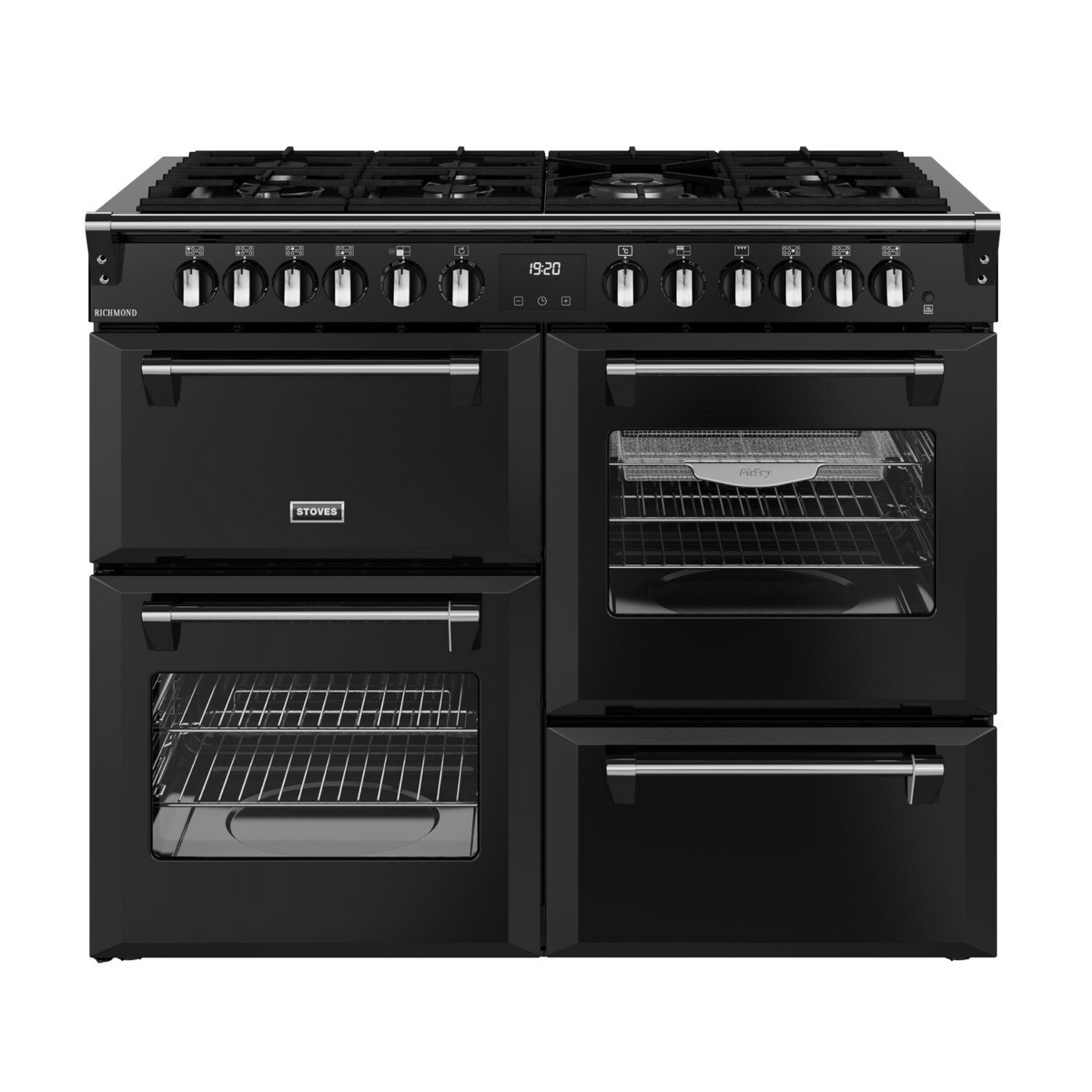 Stoves Richmond 110cm Dual Fuel Range Cooker Quad Oven – Renew 2 U
