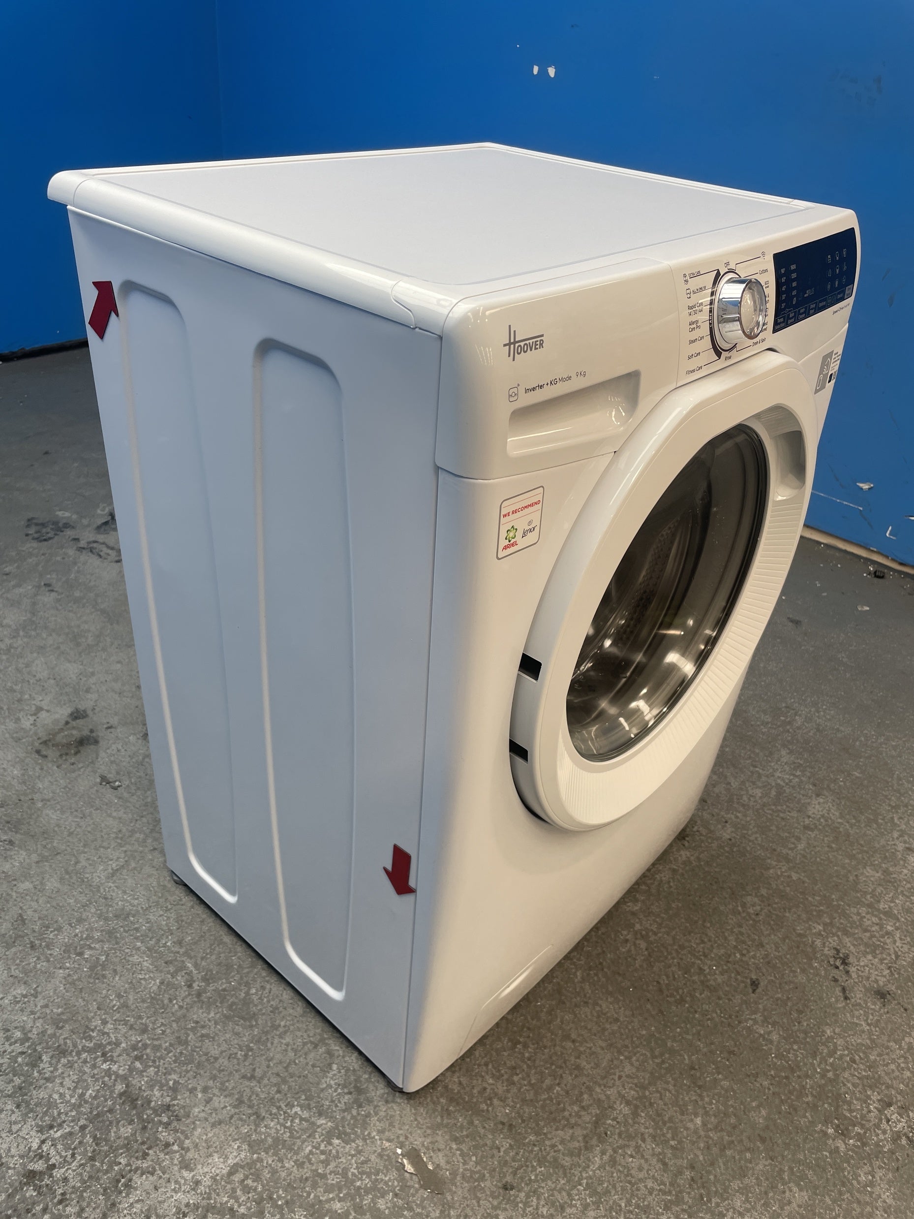 #GRC-159-575 - Hoover H-WASH 350 H3WPS696TAM6-80 9kg 1600rpm Washing Machine