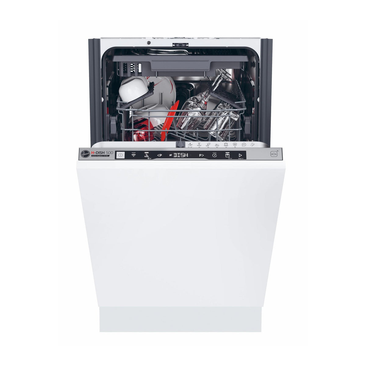 Hoover HI1C5SB1FS-80 Integrated Slimline Dishwasher Silver Control Panel – Renew 2 U