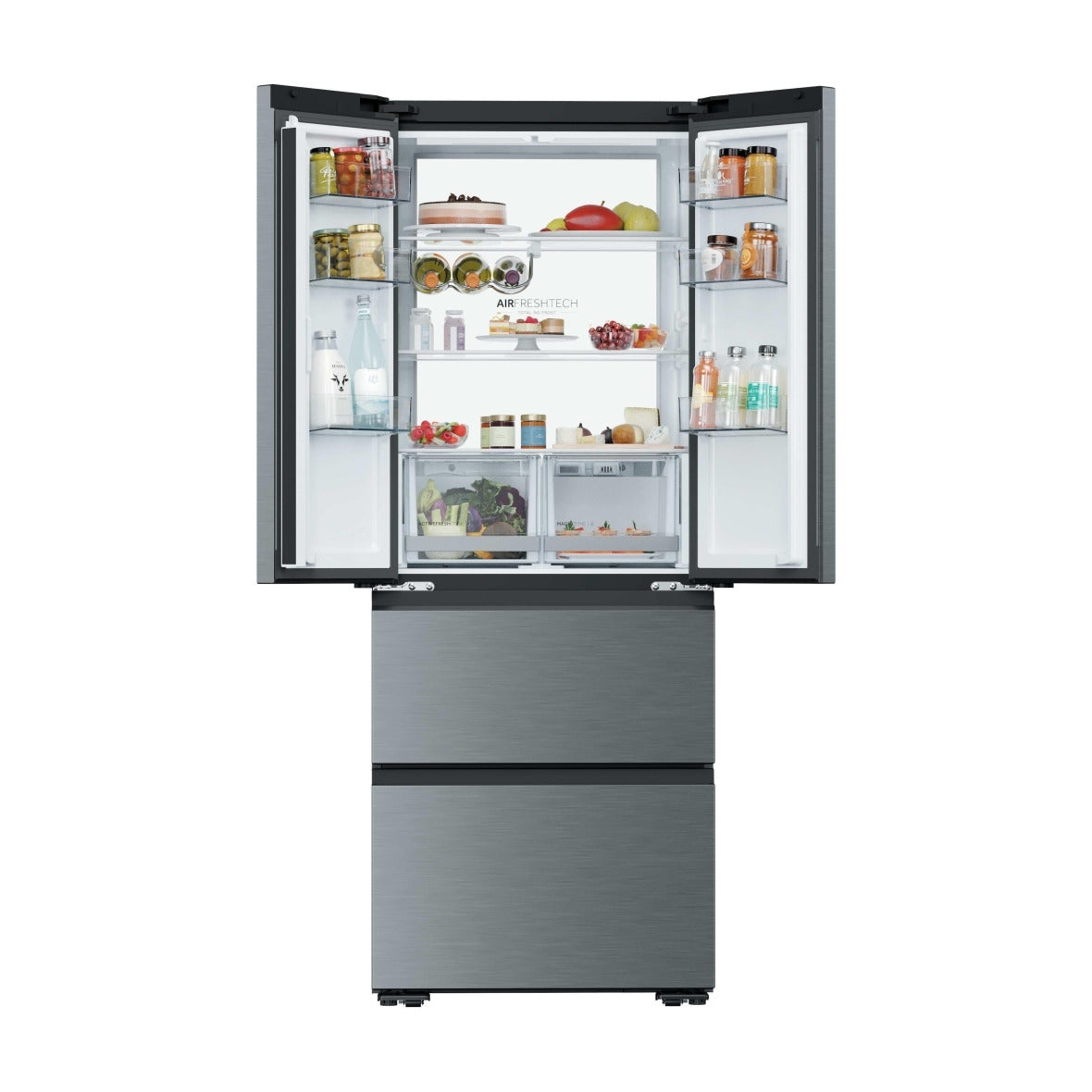 Haier HFKR5718DNMM 402L 4-Door Total No Frost Fridge Freezer – Renew 2 U