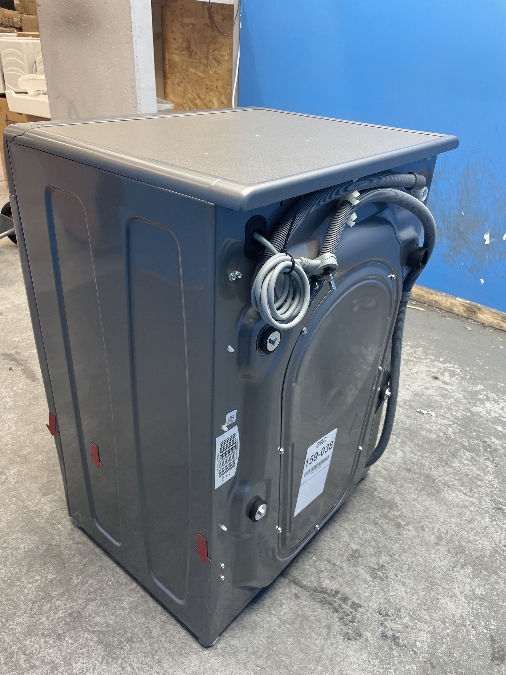 #GRC-159-038 - Hoover H3WPS496TMRR6 9kg 1400 Spin Washing Machine