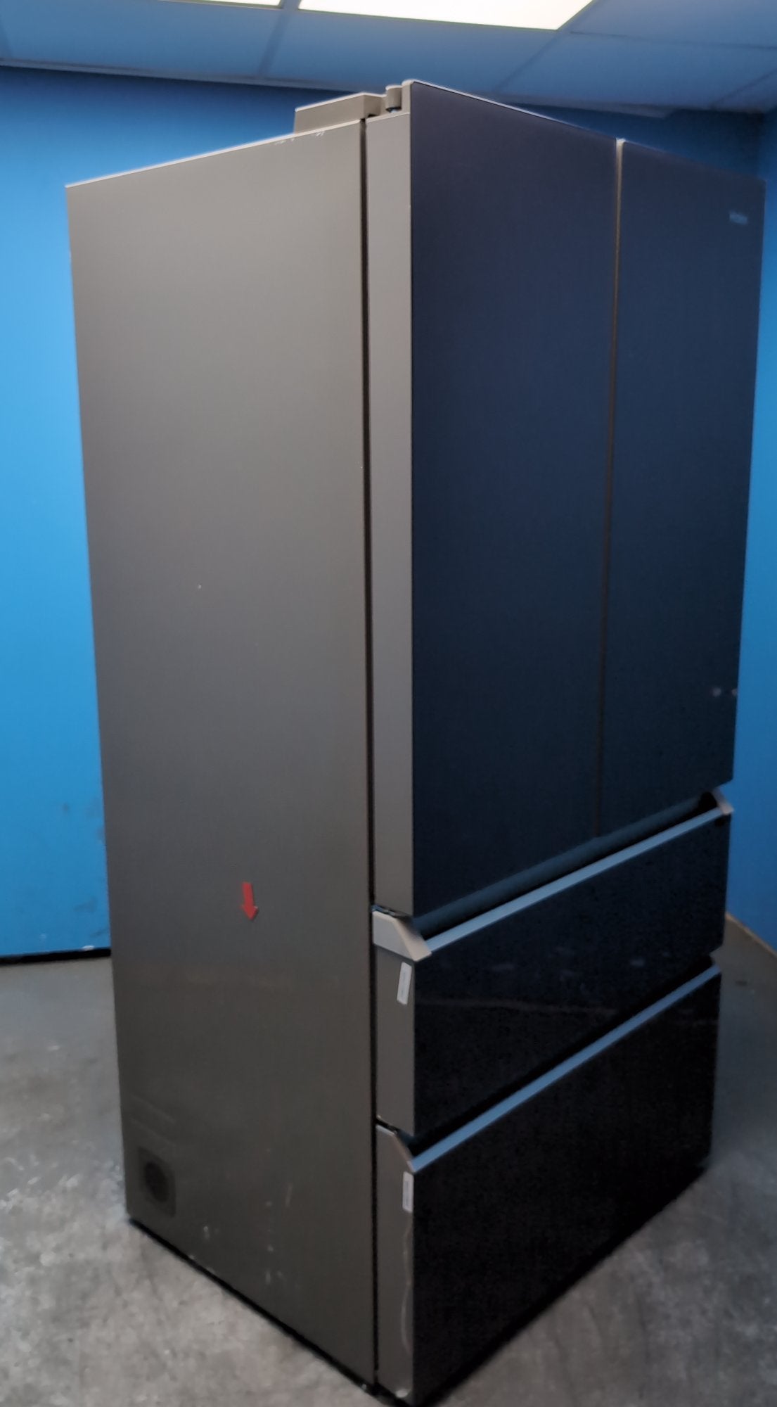 #GRC-163-404 - Haier 90.5cm French Door Fridge Freezer – 703L, Sapphire Glass, Total No Frost